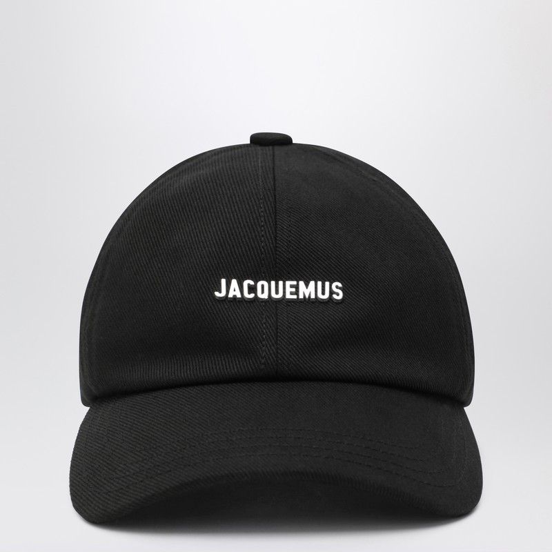Jacquemus Jacquemus Black Baseball Cap With Logo Size ONE SIZE - 1 Thumbnail
