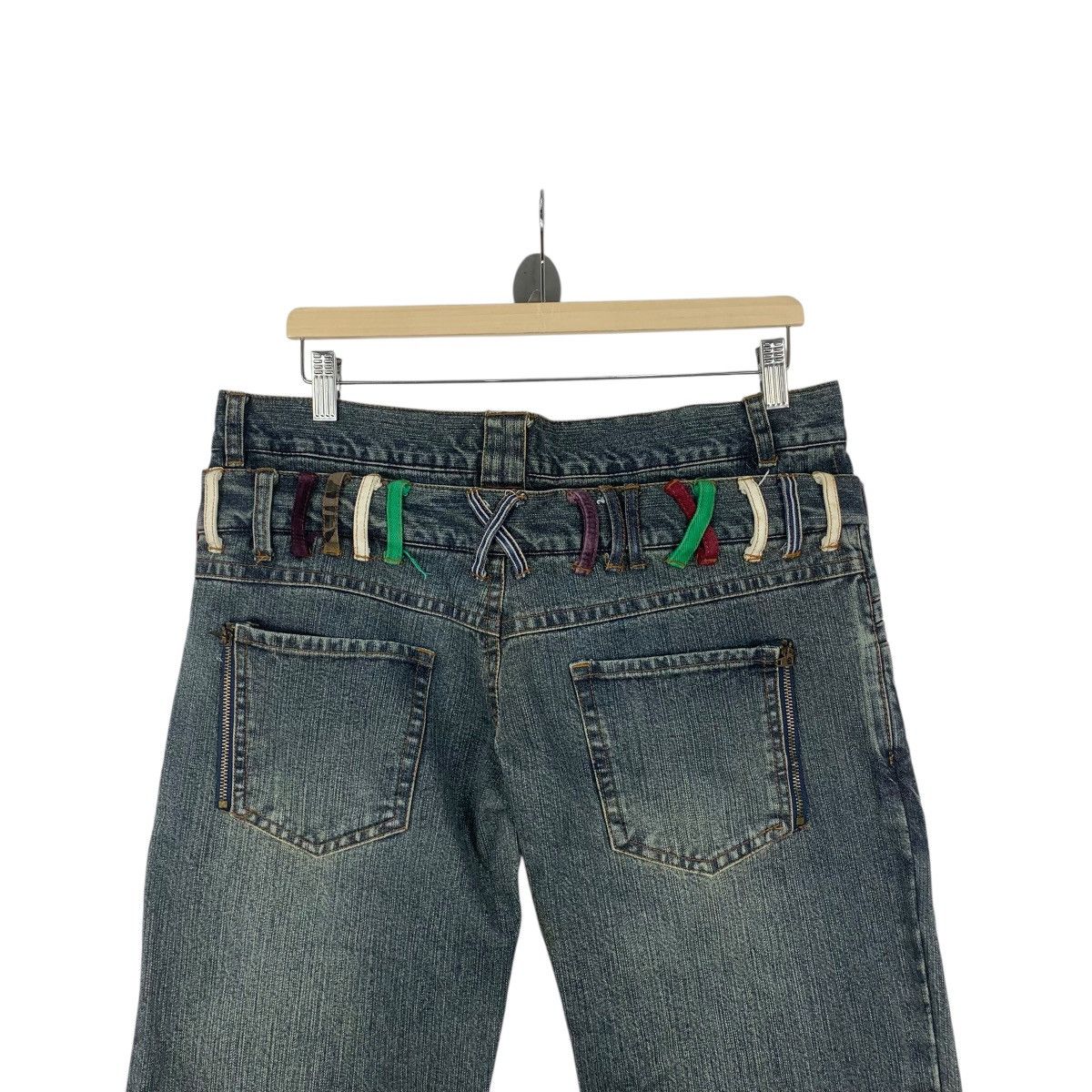 In The Attic Vintage IN THE ATTIC HOMME Double Waistband Straight Cut Size US 32 / EU 48 - 6 Thumbnail