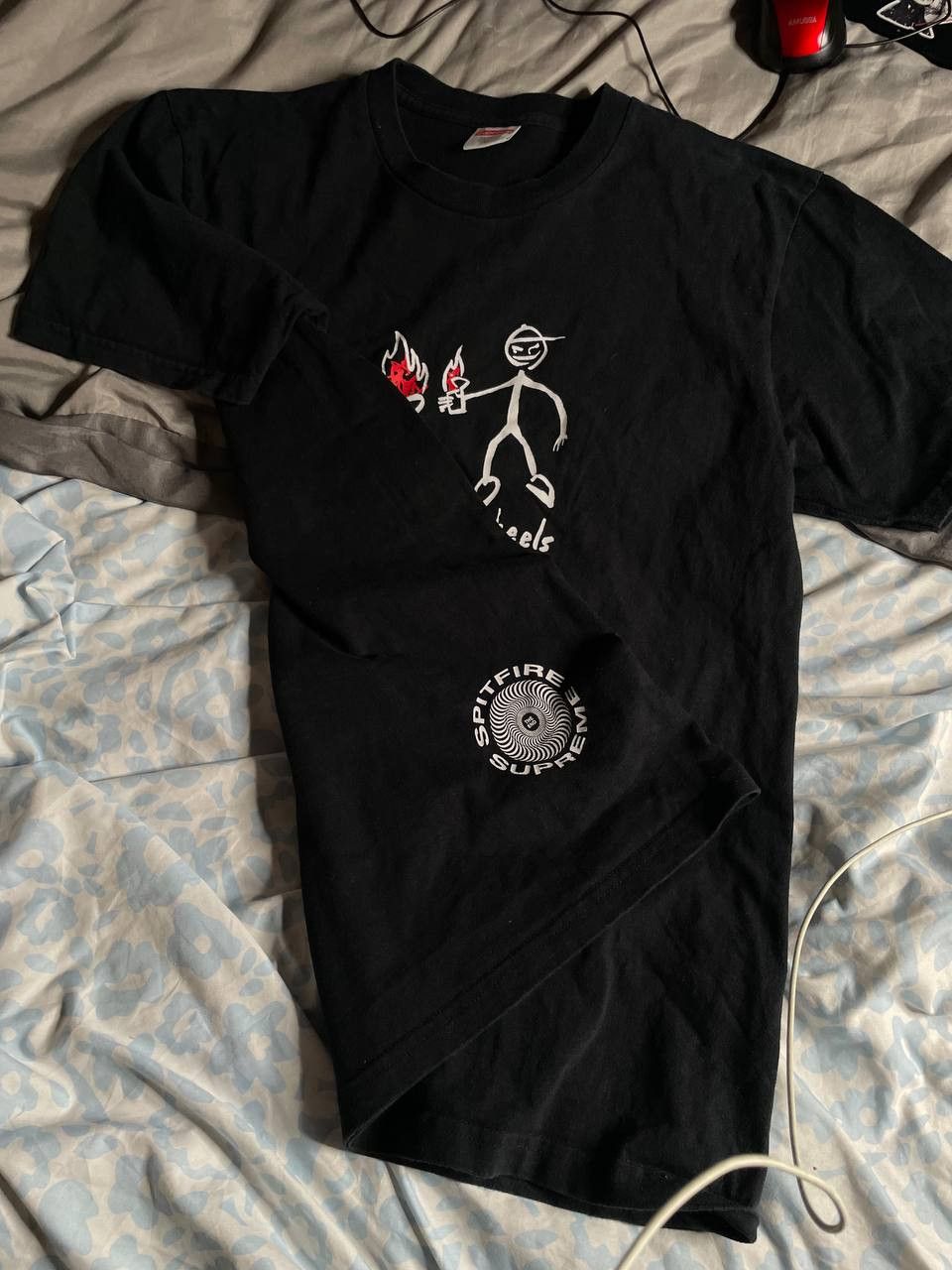 Spitfire × Supreme Supreme Spitfire Cat Tee Black Size M T-Shirt y2k Size US M / EU 48-50 / 2 - 3 Thumbnail