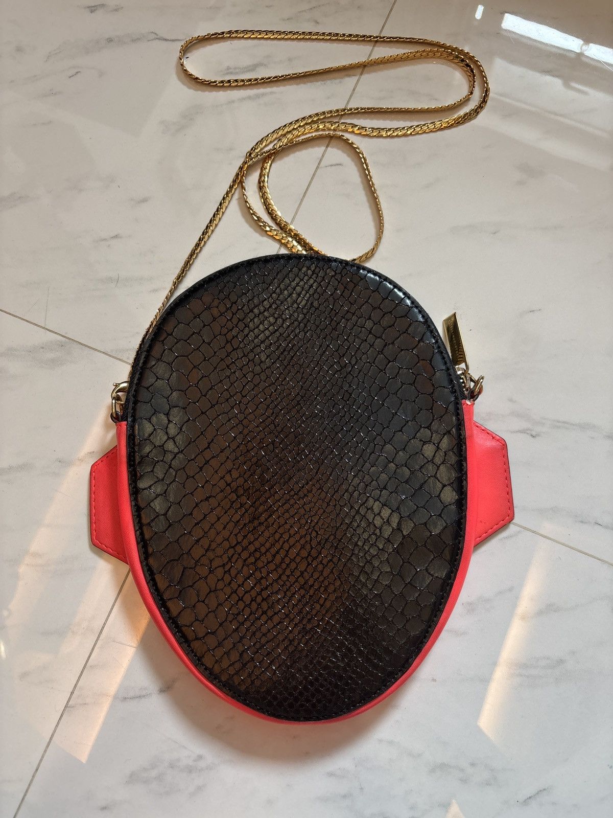 Stella McCartney Stella McCartney Snake Print Superhero Crossbody Bag Size ONE SIZE - 3 Thumbnail