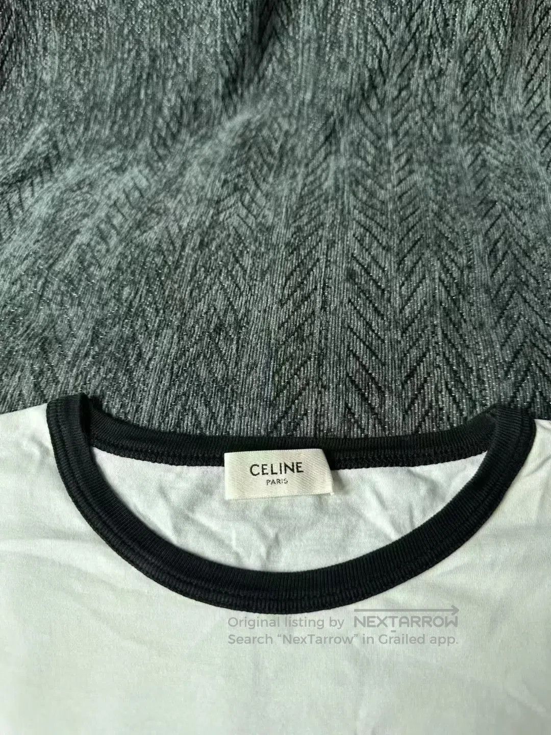 Celine Celine White Carriage Print Short. Size M / US 6-8 / IT 42-44 - 3 Thumbnail
