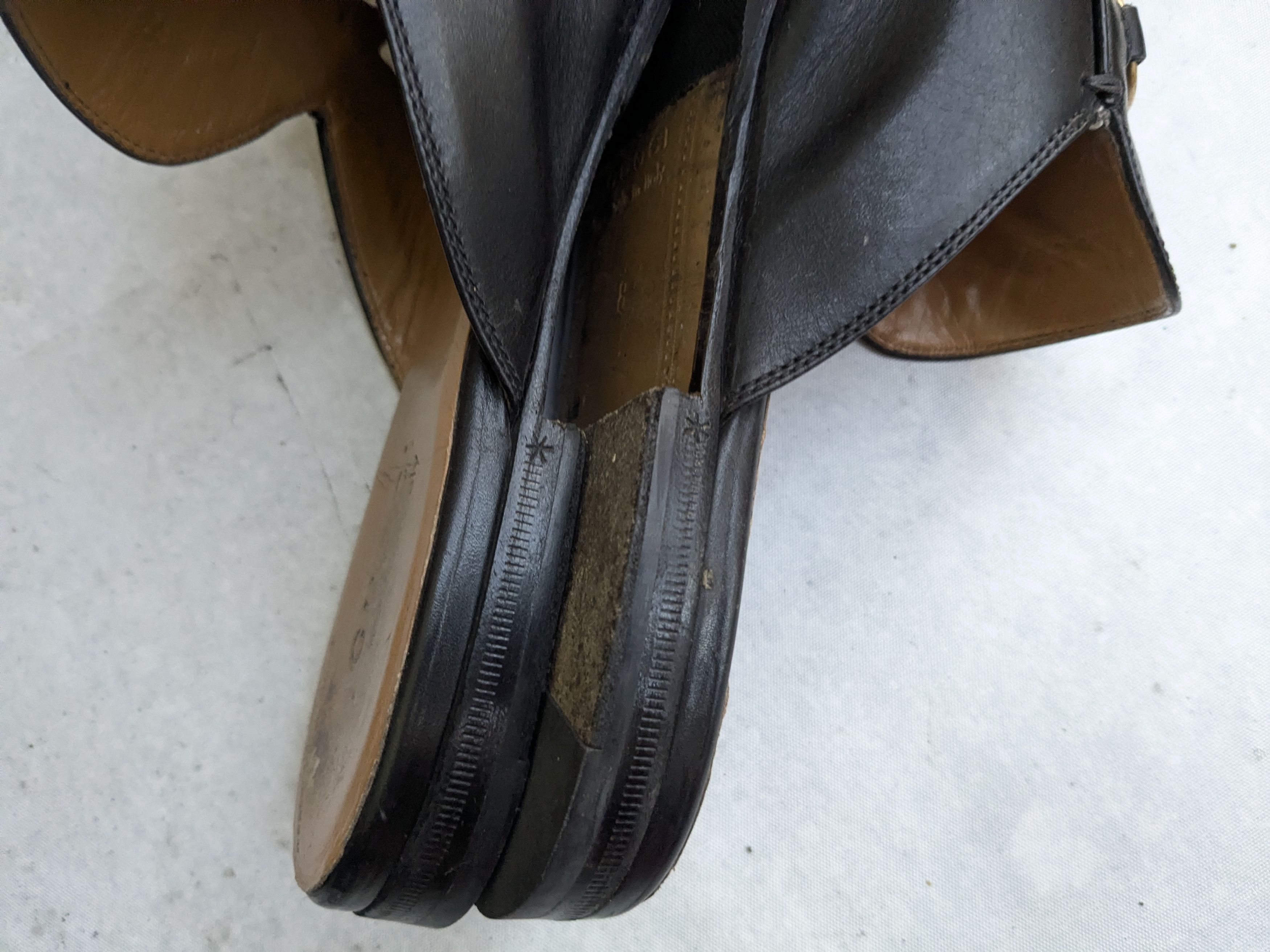 Gucci Gucci Princetown Horsebit Loafers Black 8.5 Leather Slip On Size US 8.5 / EU 41-42 - 10 Thumbnail