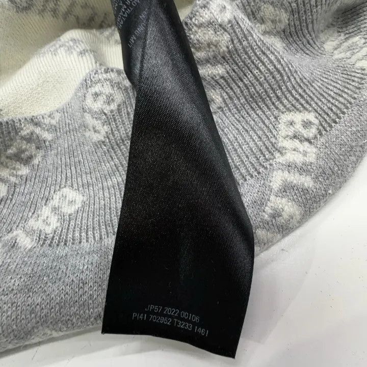 Balenciaga Balenciaga Balenciaga Logo Print Long Sleeve Sweater -2507 Size US S / EU 44-46 / 1 - 4 Thumbnail