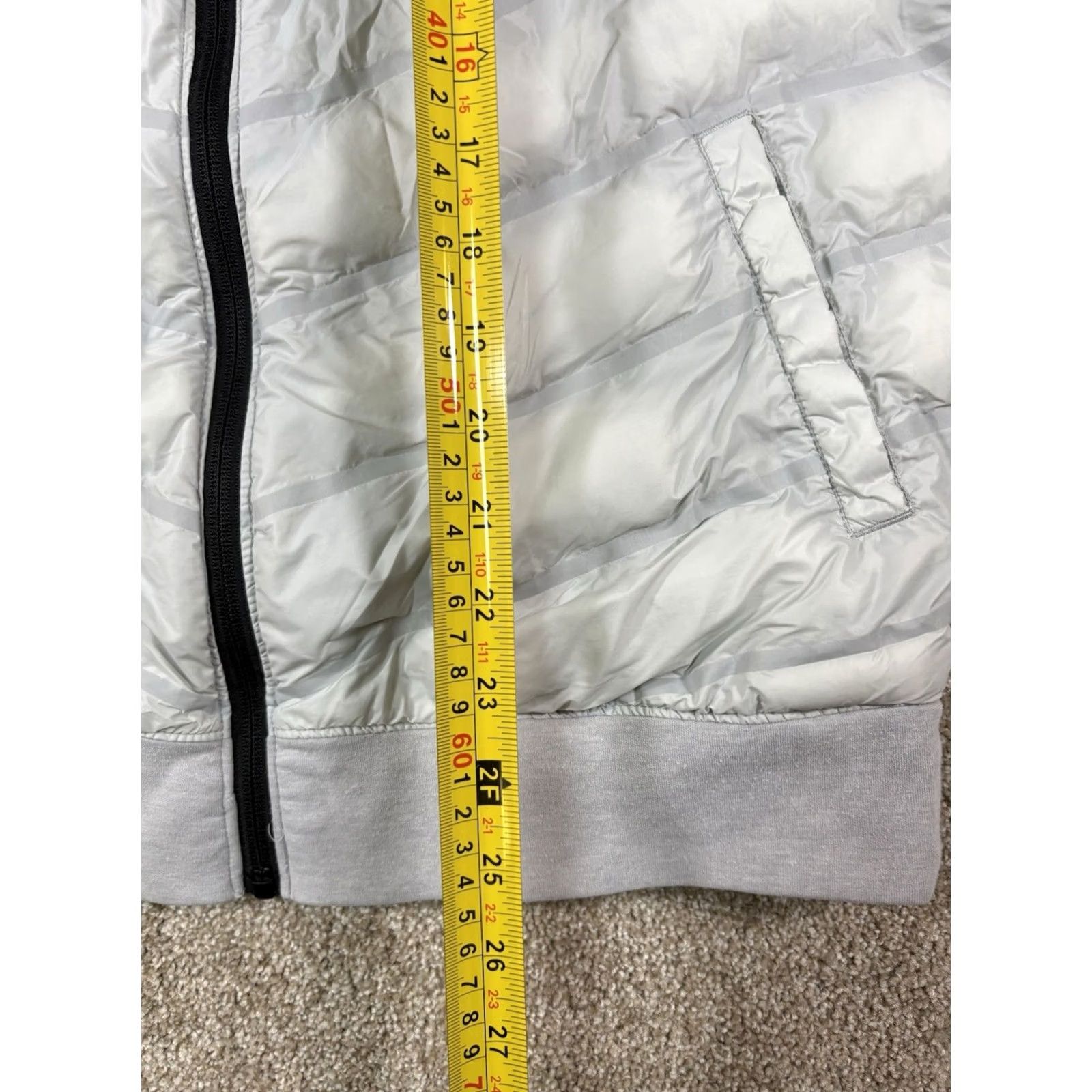 Old Navy Old Navy Active Jacket Hybrid Quilted Front Full Zip Grey Men’s Size Small Size US S / EU 44-46 / 1 - 4 Thumbnail