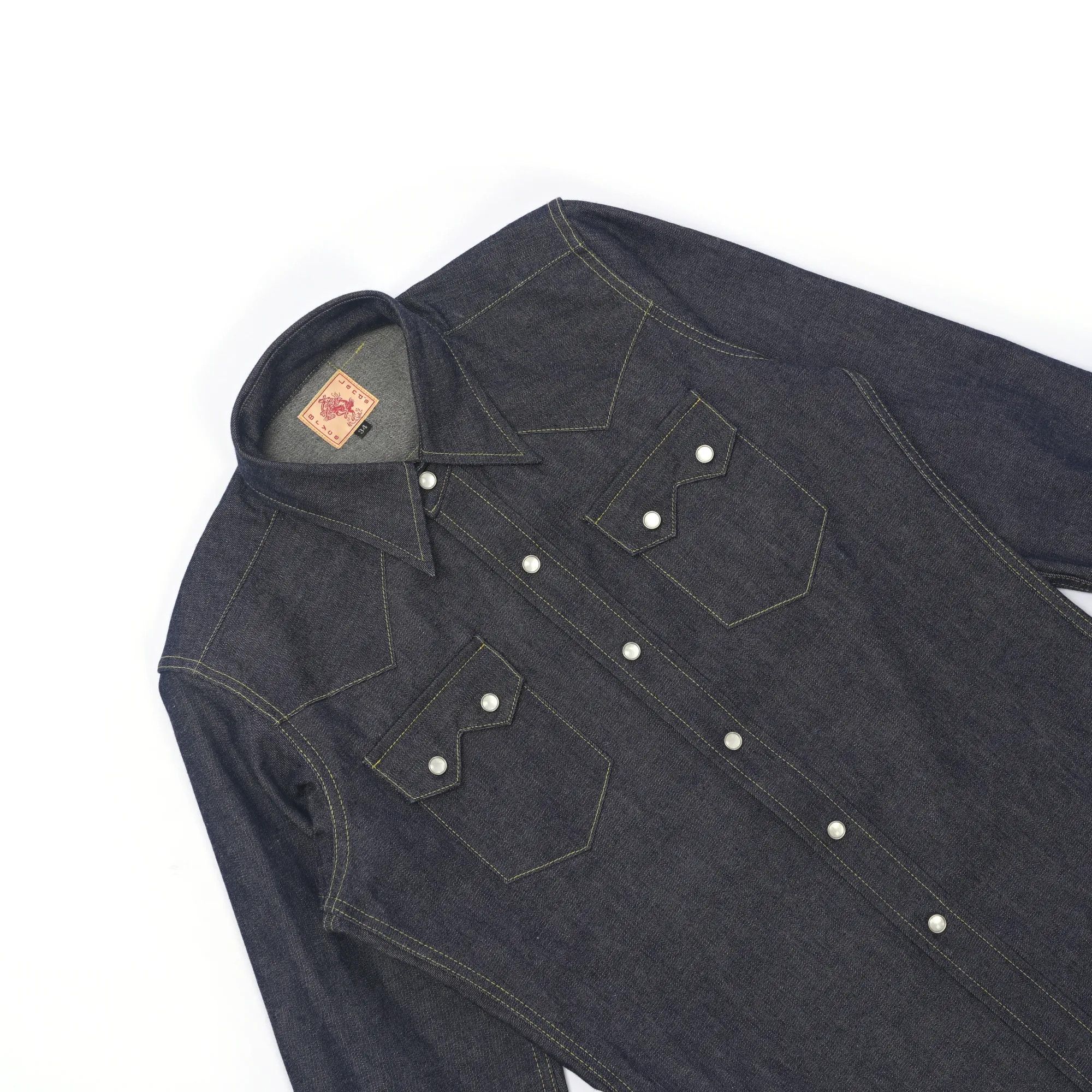 Bryceland's Westerner Denim Shirt (34) in Blue, Men's (Size Xs) — image 2 of 6