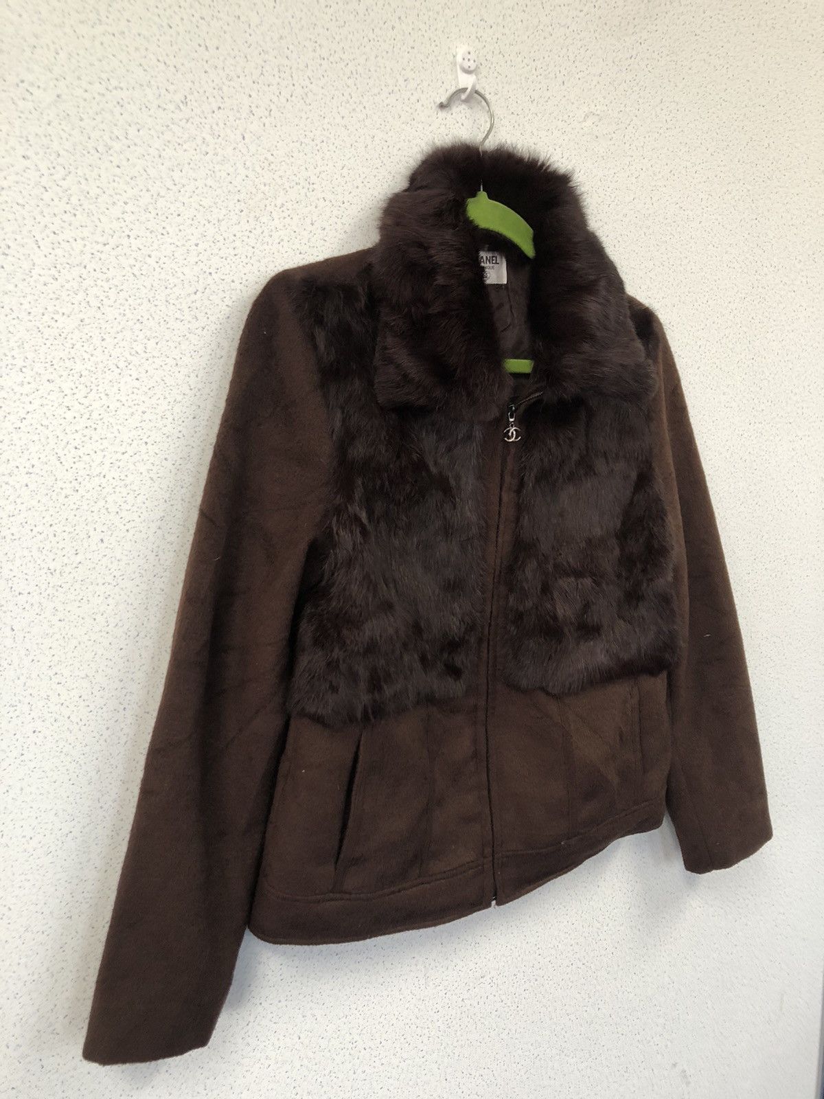 Chanel Chanel Faux Fur Jacket Size M / US 6-8 / IT 42-44 - 3 Thumbnail
