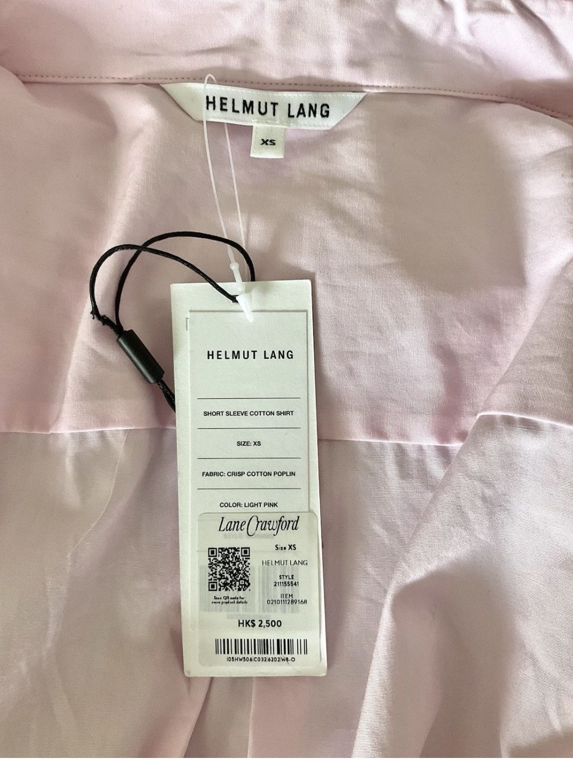 Helmut Lang Helmut Lang short sleeve shirt - NEW WITH TAGS Size US XS / EU 42 / 0 - 3 Thumbnail