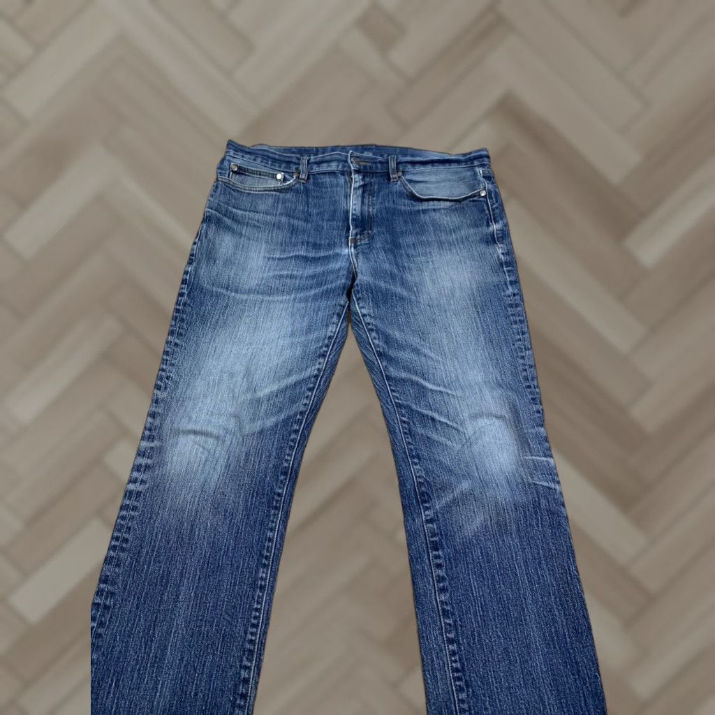 Brooks Brothers Brooks Brothers Jeans Mens 35x30 Blue Denim Straight Fit Casual 10826 Size US 35 - 1 Thumbnail