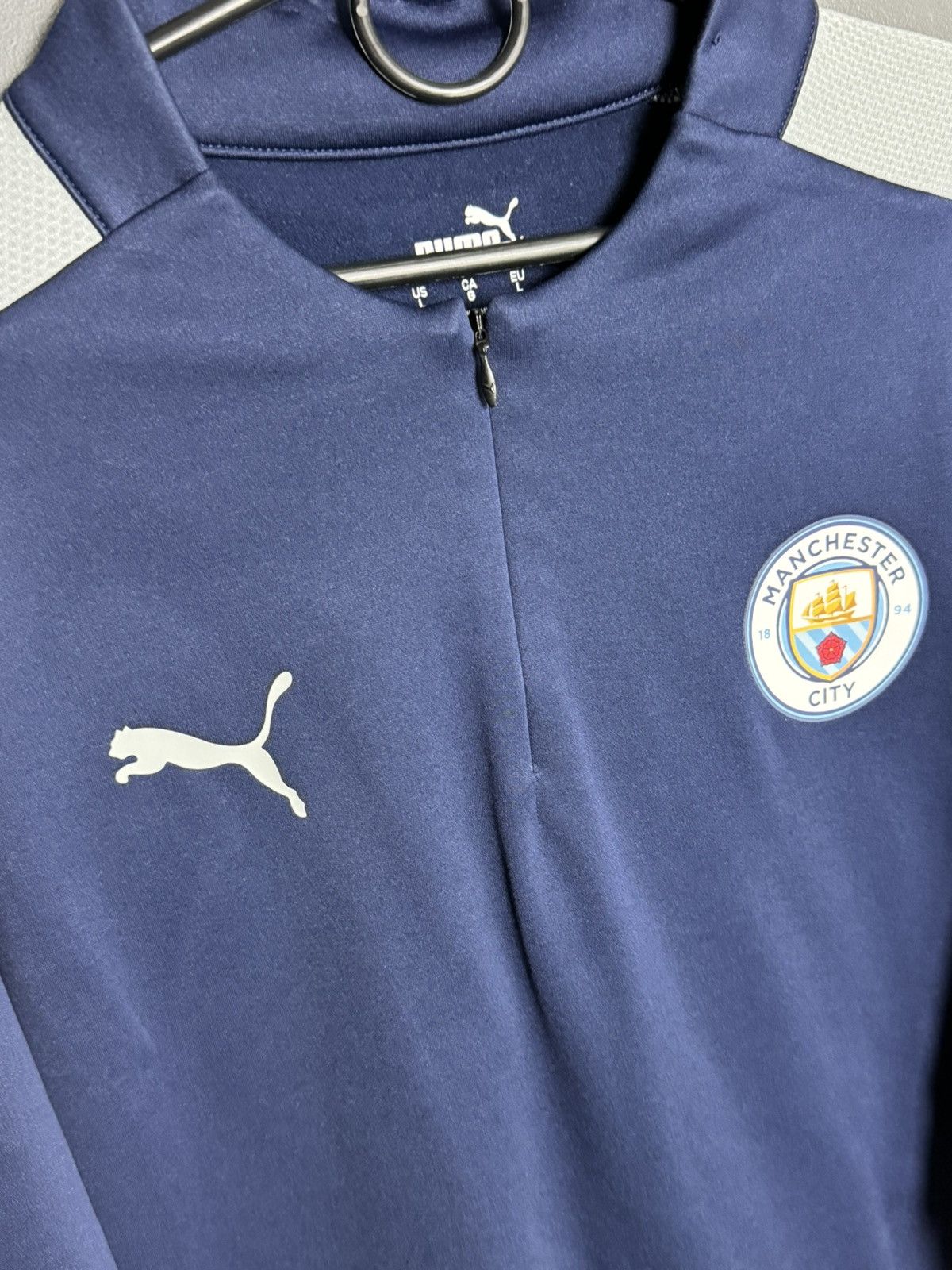 Puma Manchester City Training Football Sweatshirt Size US L / EU 52-54 / 3 - 3 Thumbnail