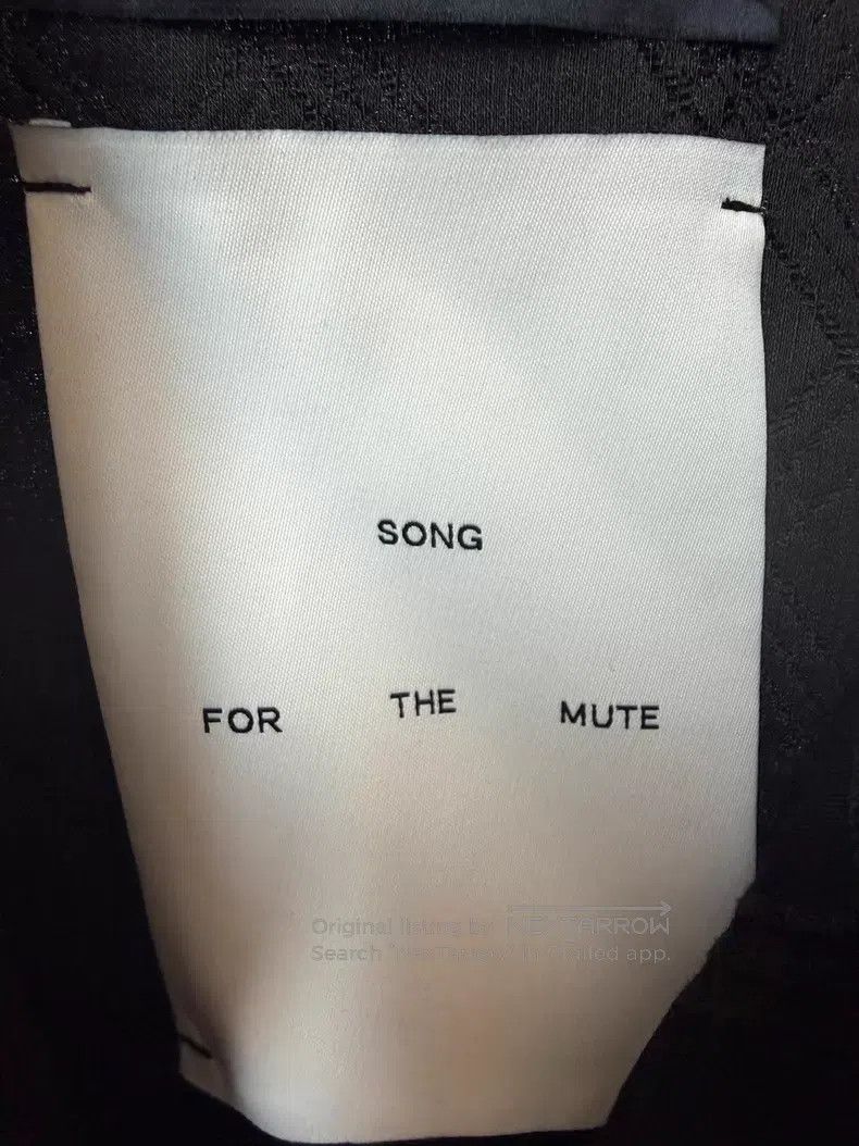 Song For The Mute SONG FOR THE MUTE Three-dimensional fabric jacket Size US S / EU 44-46 / 1 - 3 Thumbnail