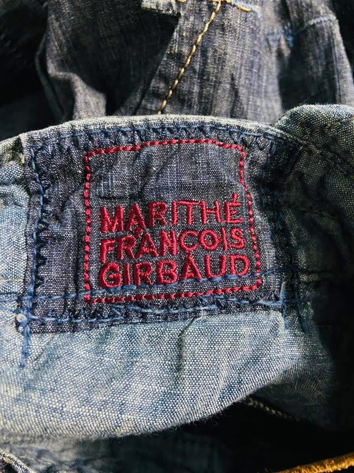 Marithe + Francois Girbaud 🔥MFG BLUE DENIM JUMPSUITS OVERALL PANT W32 Size US 32 / EU 48 - 10 Thumbnail