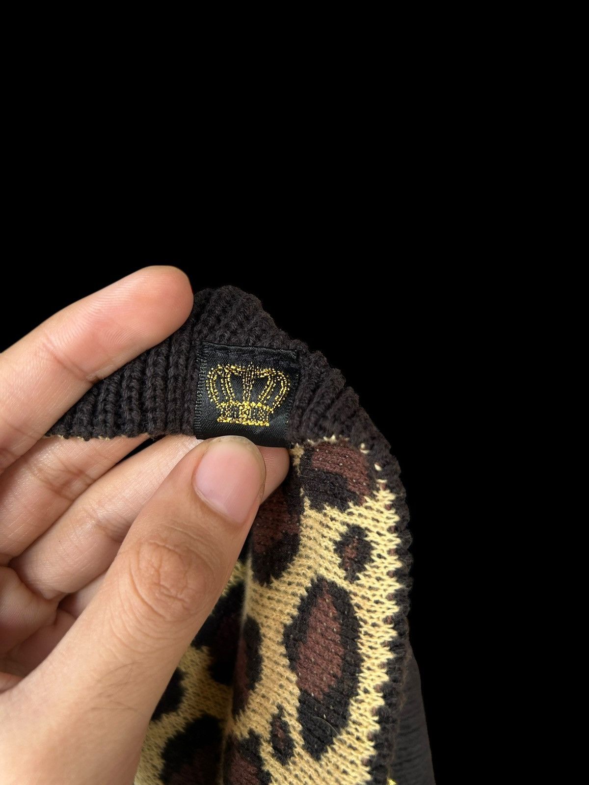 Japanese Brand × Kapital × Vintage Leopard Japanese Punk Bindage Style Reversible Beanie Hats Size ONE SIZE - 9 Thumbnail