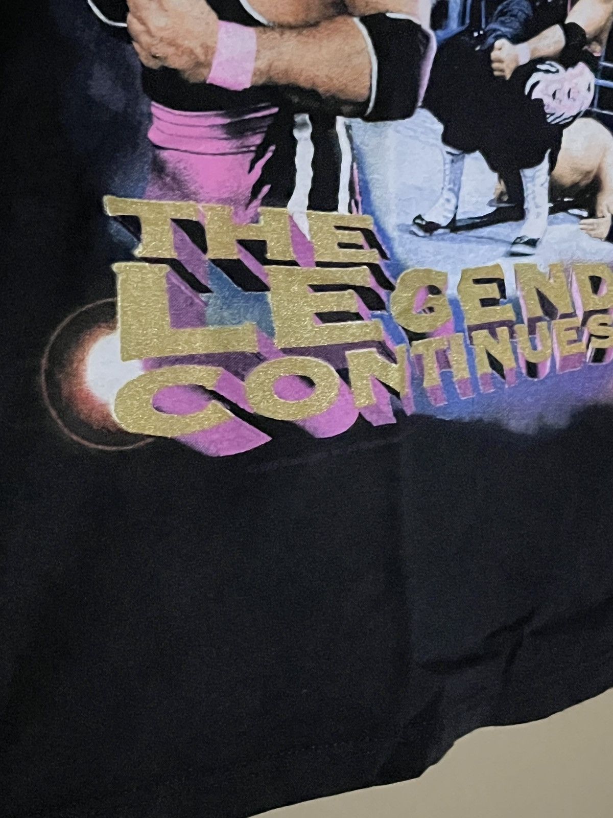 WWF 1995 Bret “Hit Man” Hart Tee - M Size US M / EU 48-50 / 2 - 4 Thumbnail