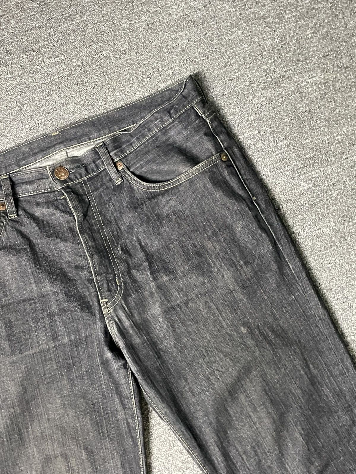Edwin × Japanese Brand × Vintage EDWIN Men’s Straight Cut Jeans (83) Size US 36 / EU 52 - 2 Thumbnail