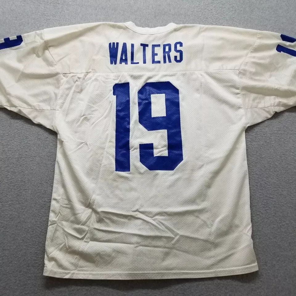 Delong Delong Jersey Mens XL White V Neck Short Sleeve Comets 19 Size US XL / EU 56 / 4 - 2 Thumbnail