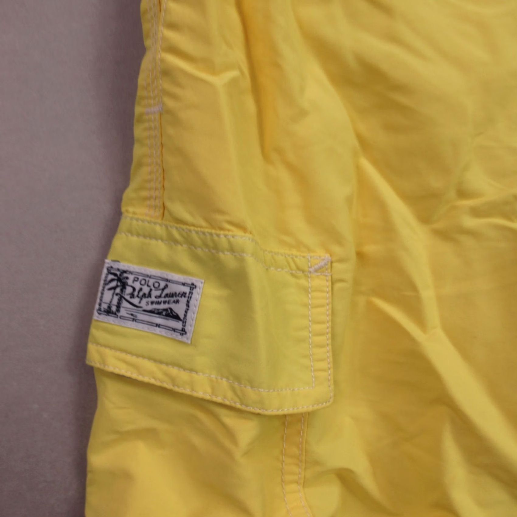 Polo Ralph Lauren Polo Ralph Lauren Shorts Mens Large Board Swimwear Lightweight Yellow Swim Size US L / EU 52-54 / 3 - 2 Thumbnail