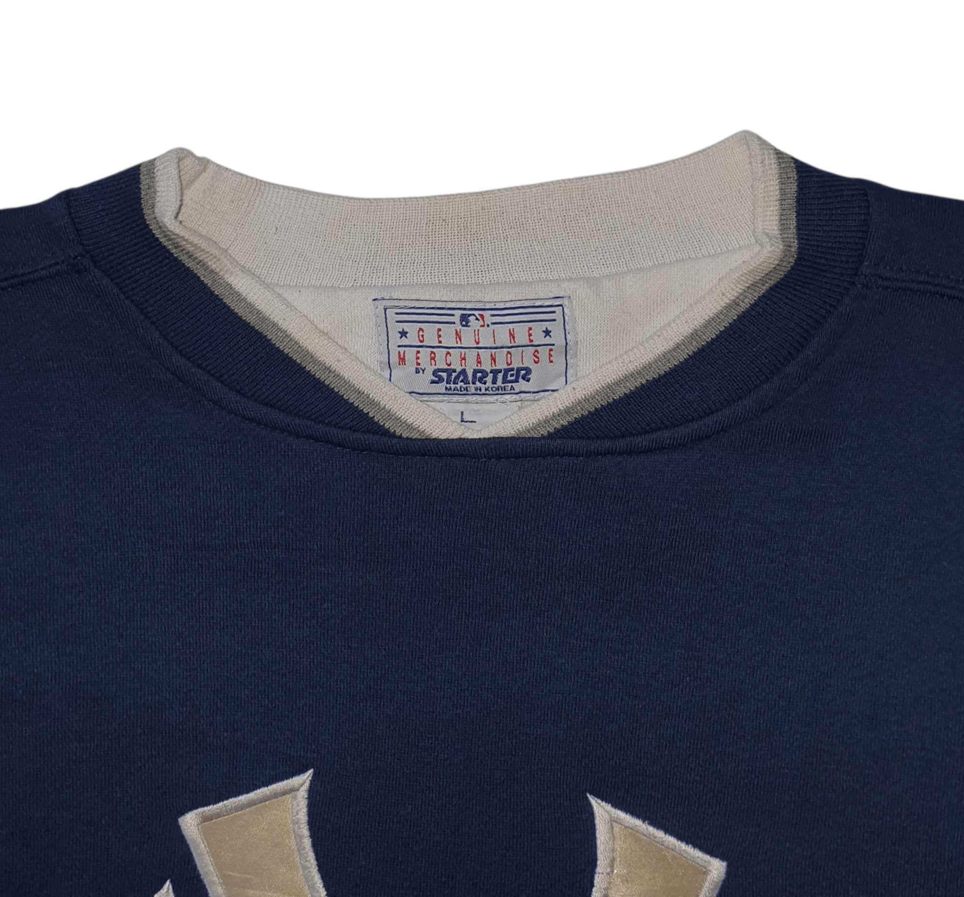 New York Yankees Vintage STARTER New York Yankees 90s Sweatshirt size Large Size US L / EU 52-54 / 3 - 4 Thumbnail