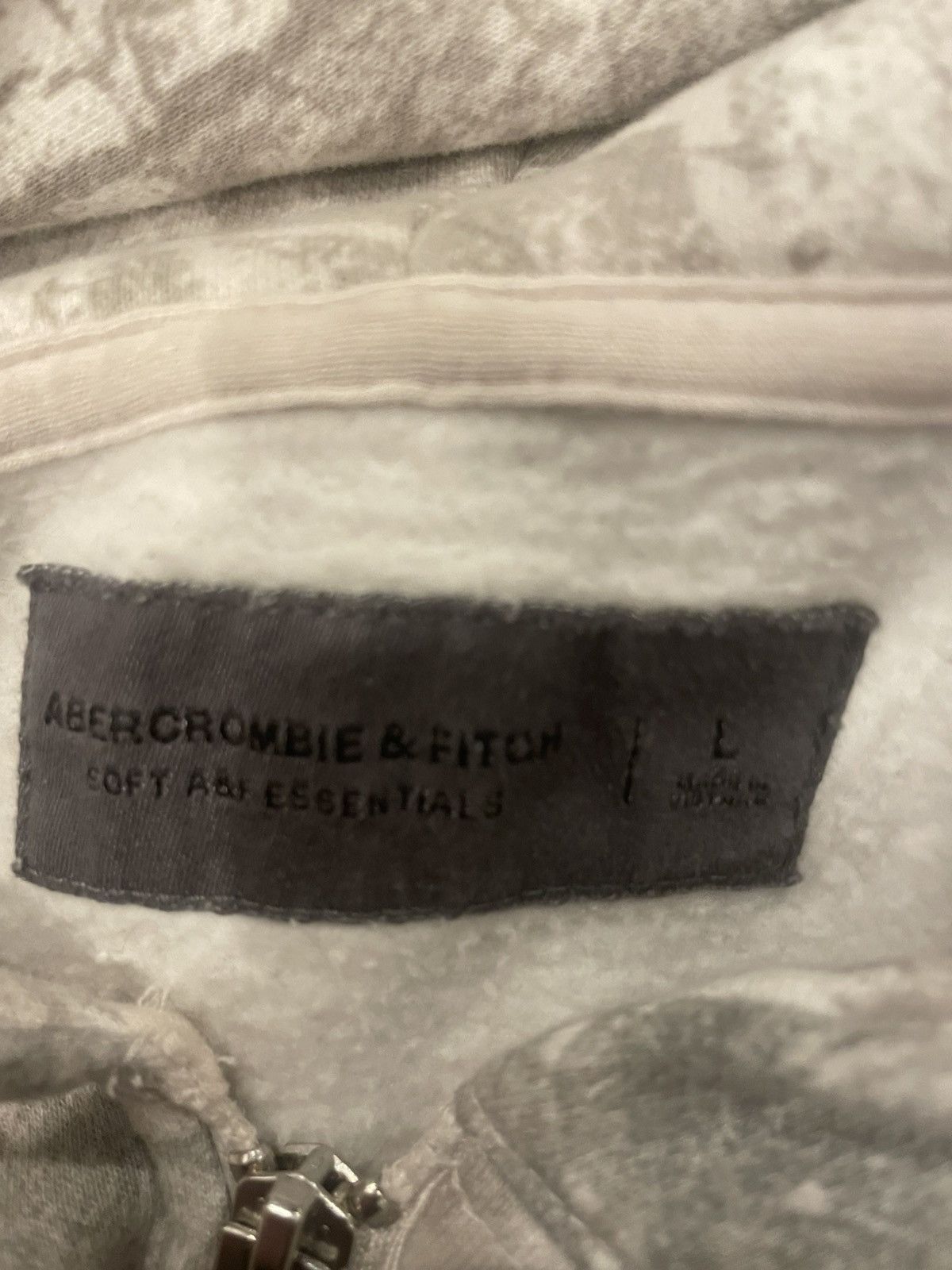 Abercrombie & Fitch Abercrombie & Fitch Men's Essential Soft Full Zip Hoodie Size US L / EU 52-54 / 3 - 4 Thumbnail