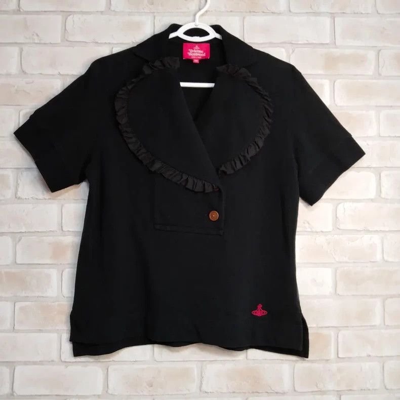 Vivienne Westwood Vivienne Westwood size00 Polo unlined upper garment Size L / US 10 / IT 46 - 1 Thumbnail