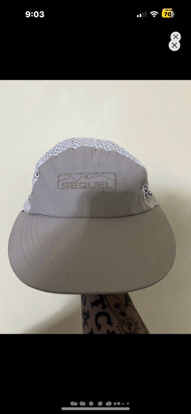 Vintage ***FINAL DROP***RARE 00s SEQUEL DURANGO OUTDOOR SUN CAP O/S Size ONE SIZE - 1 Thumbnail