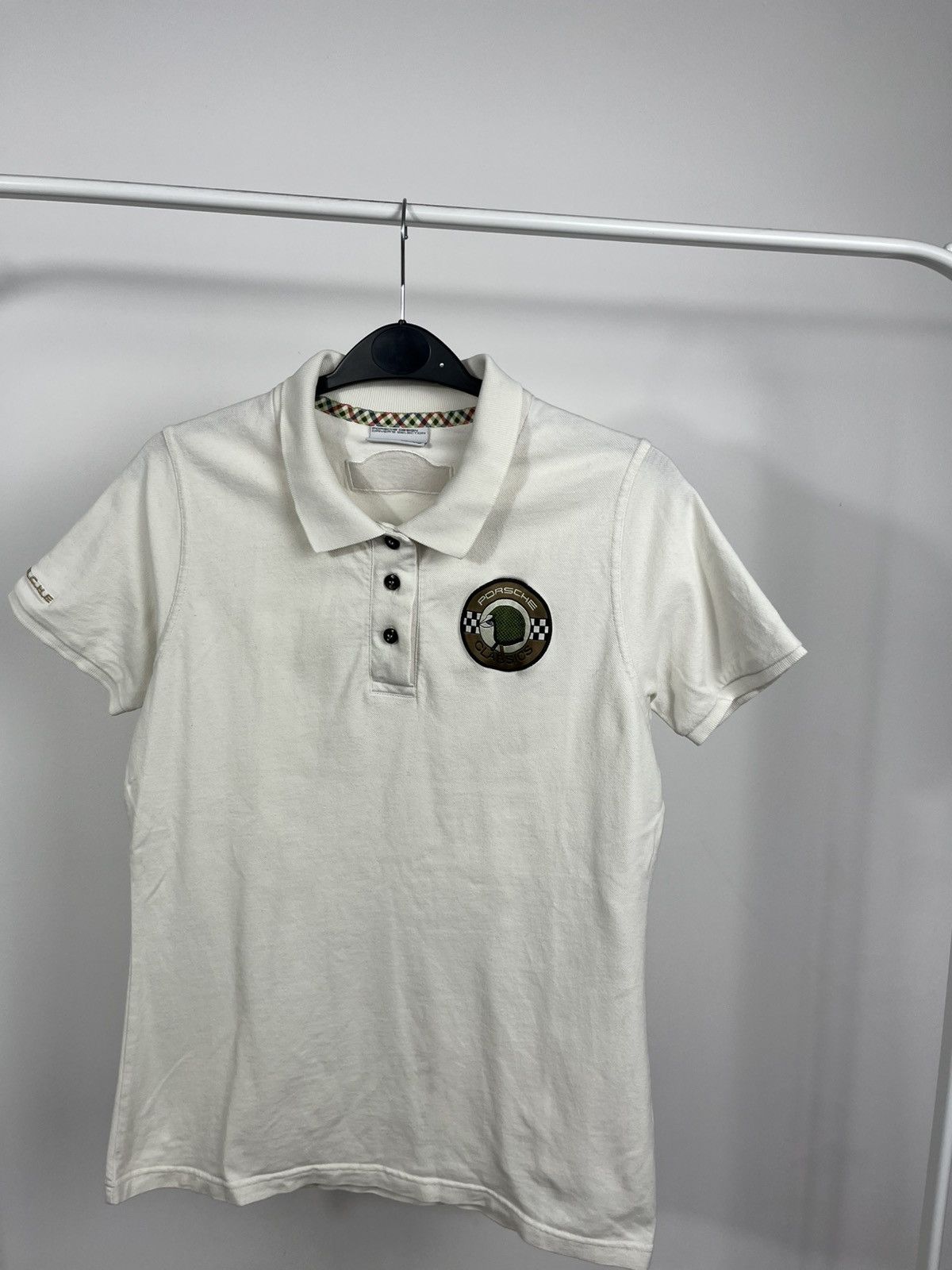 Porsche Design Porsche Design Classics Polo Shirt Womens M White Logo Size M / US 6-8 / IT 42-44 - 2 Thumbnail