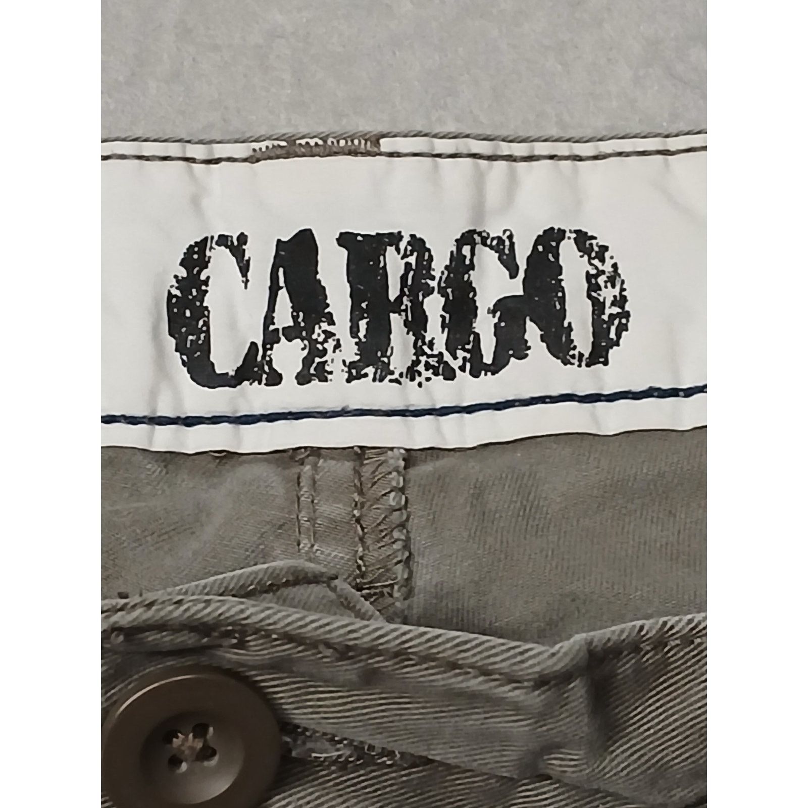 Roundtree & Yorke Roundtree & York (34) Gray Cargo Style Khaki Utility Shorts Size US 34 / EU 50 - 6 Thumbnail