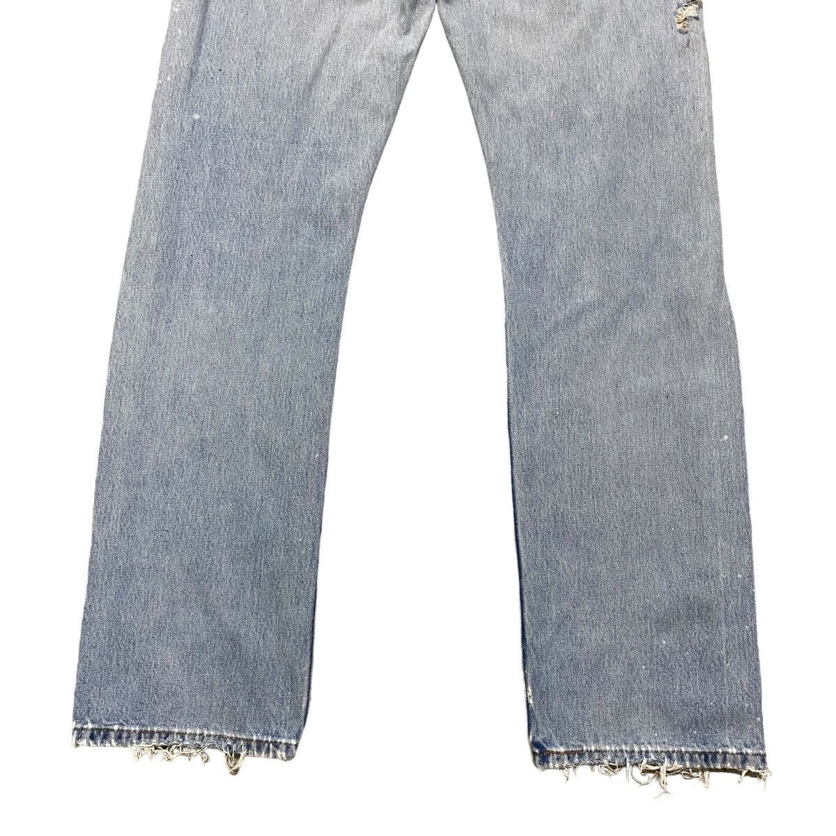 Levi's Vintage Levis 501 Thrashed Jeans Size US 34 / EU 50 - 15 Thumbnail