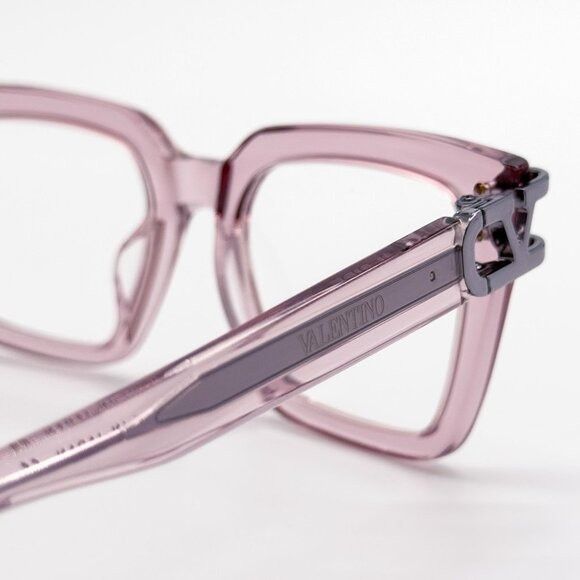 Valentino NEW VALENTINO EYEGLASSES V-SIDE VLX-131C PINK WOMEN EYEWEAR Size ONE SIZE - 4 Thumbnail