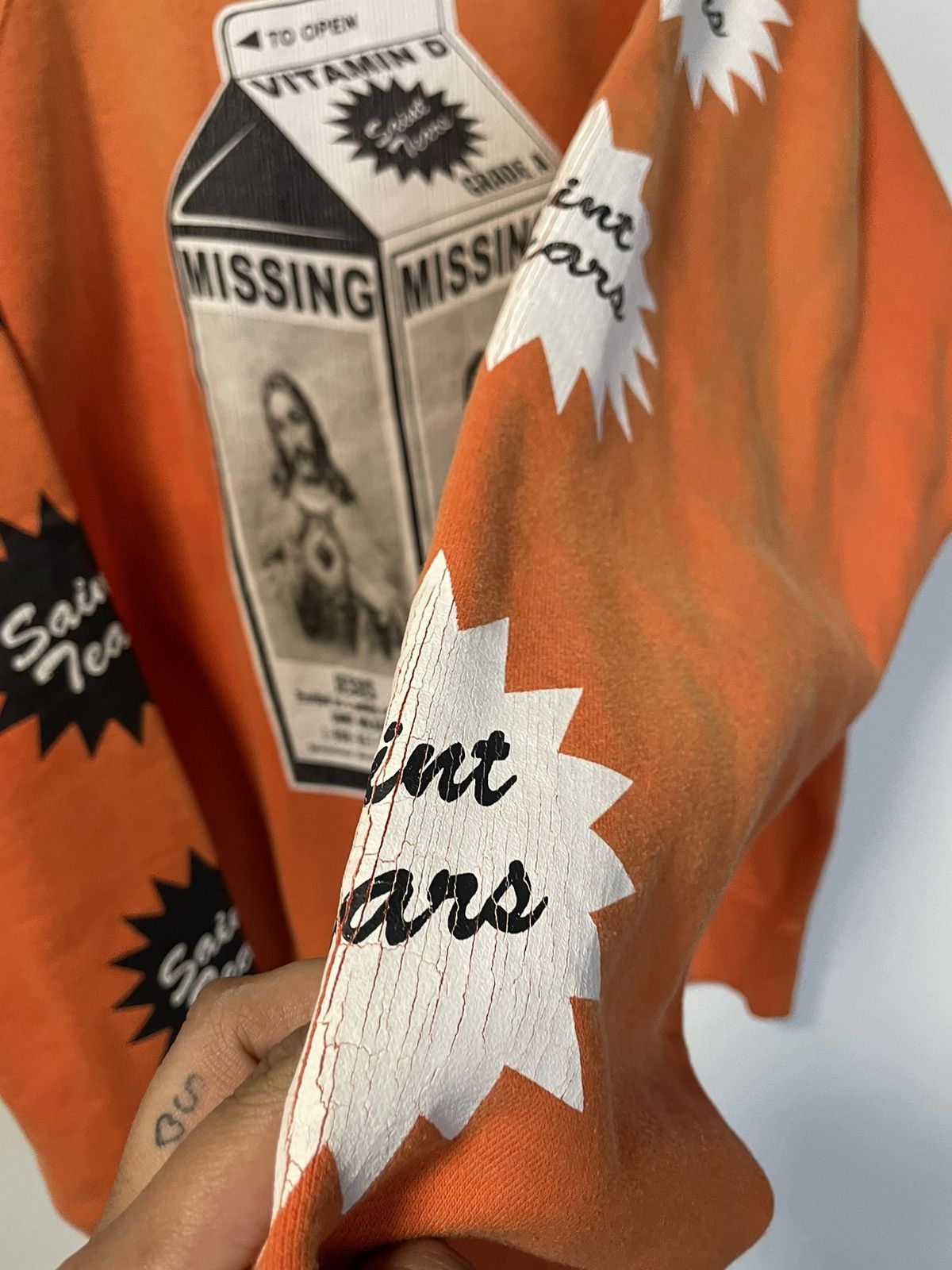 DENIM TEARS × Saint Michael Saint Michael x Denim Tears Missing Milk Carton Size US M / EU 48-50 / 2 - 2 Thumbnail