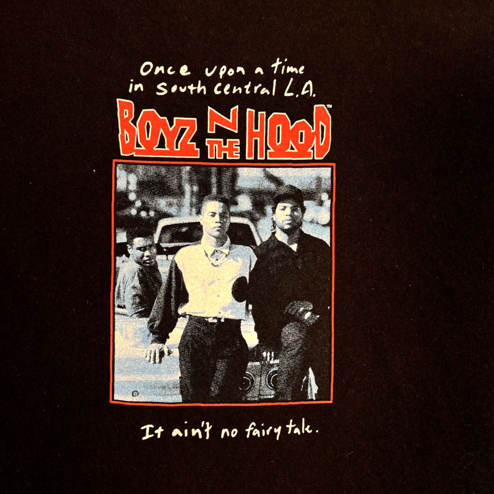 Ripple Junction VINTAGE A1 Boyz N The Hood Movie Promo Shirt Adult Small Retro Black Mens Size US S / EU 44-46 / 1 - 4 Thumbnail