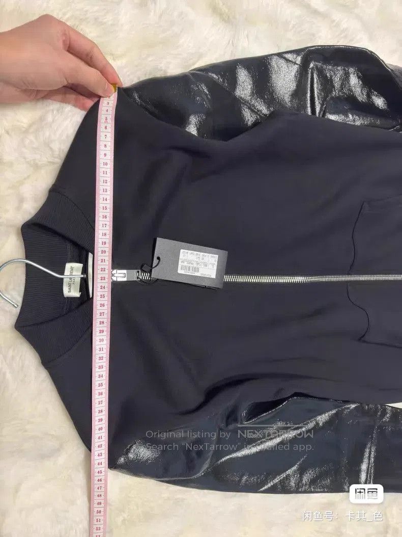 Saint Laurent Paris Saint Laurent Paris Zipper Jacket Coat i Size US S / EU 44-46 / 1 - 7 Thumbnail