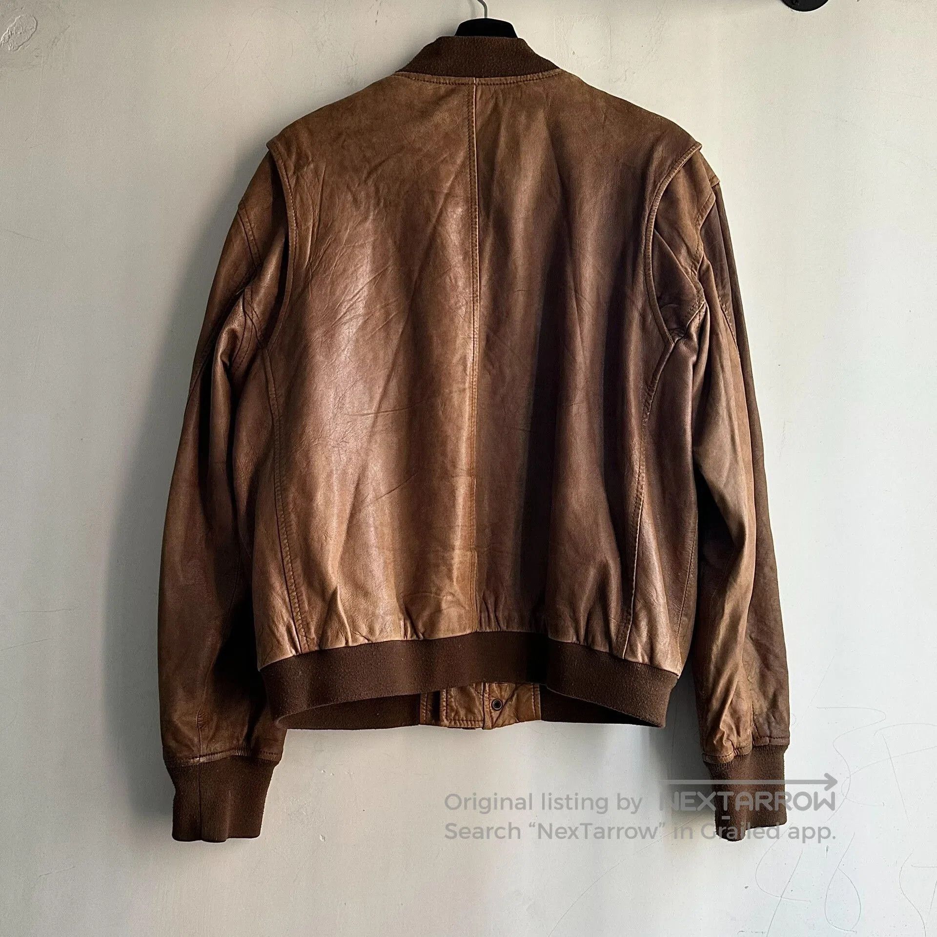 Katharine Hamnett London vintage katharine hamnett leather jacket. Size US XL / EU 56 / 4 - 2 Thumbnail