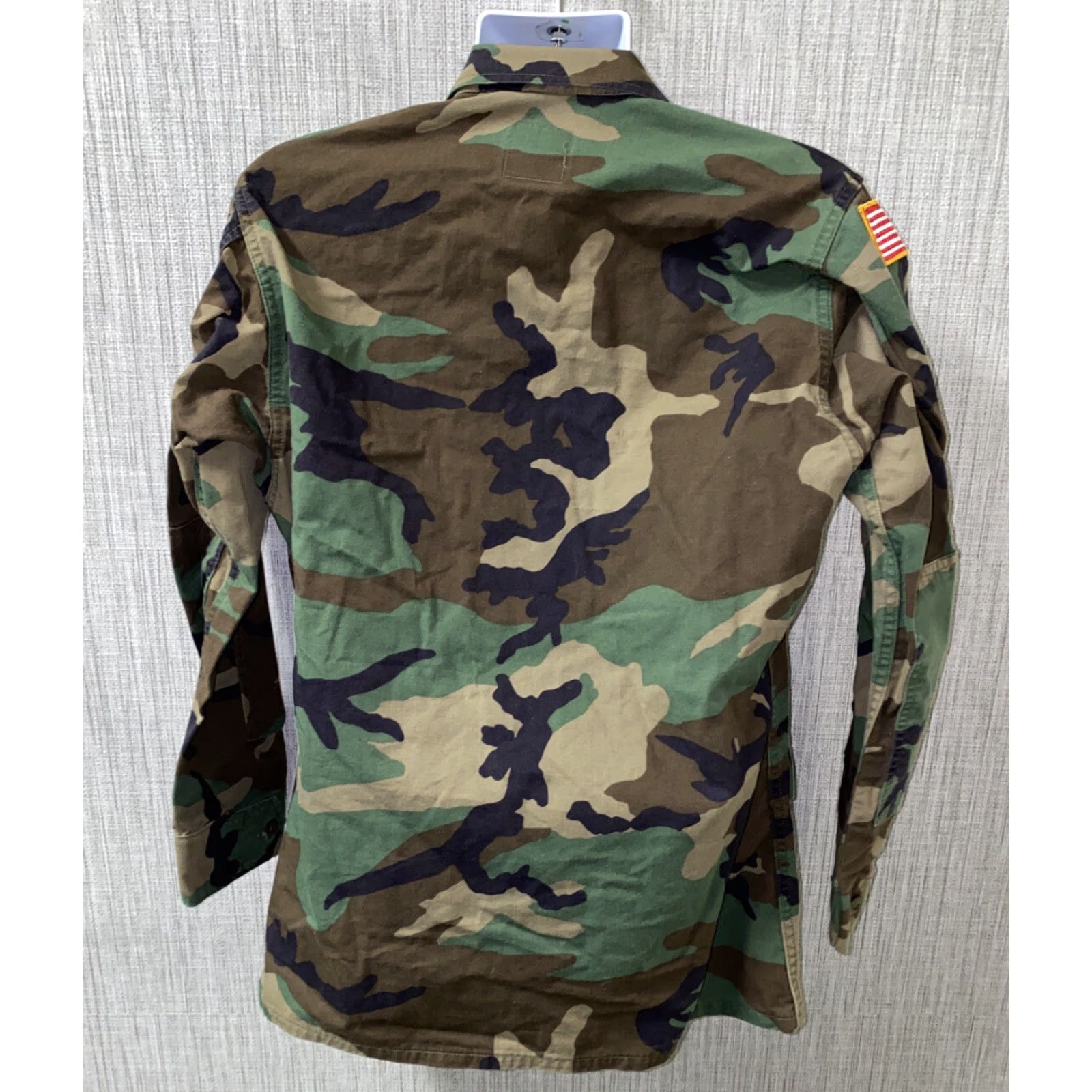 Vintage US Airforce Woodland Coat Long Sleeve Military Green/Brown Size M Mens Size US M / EU 48-50 / 2 - 5 Thumbnail
