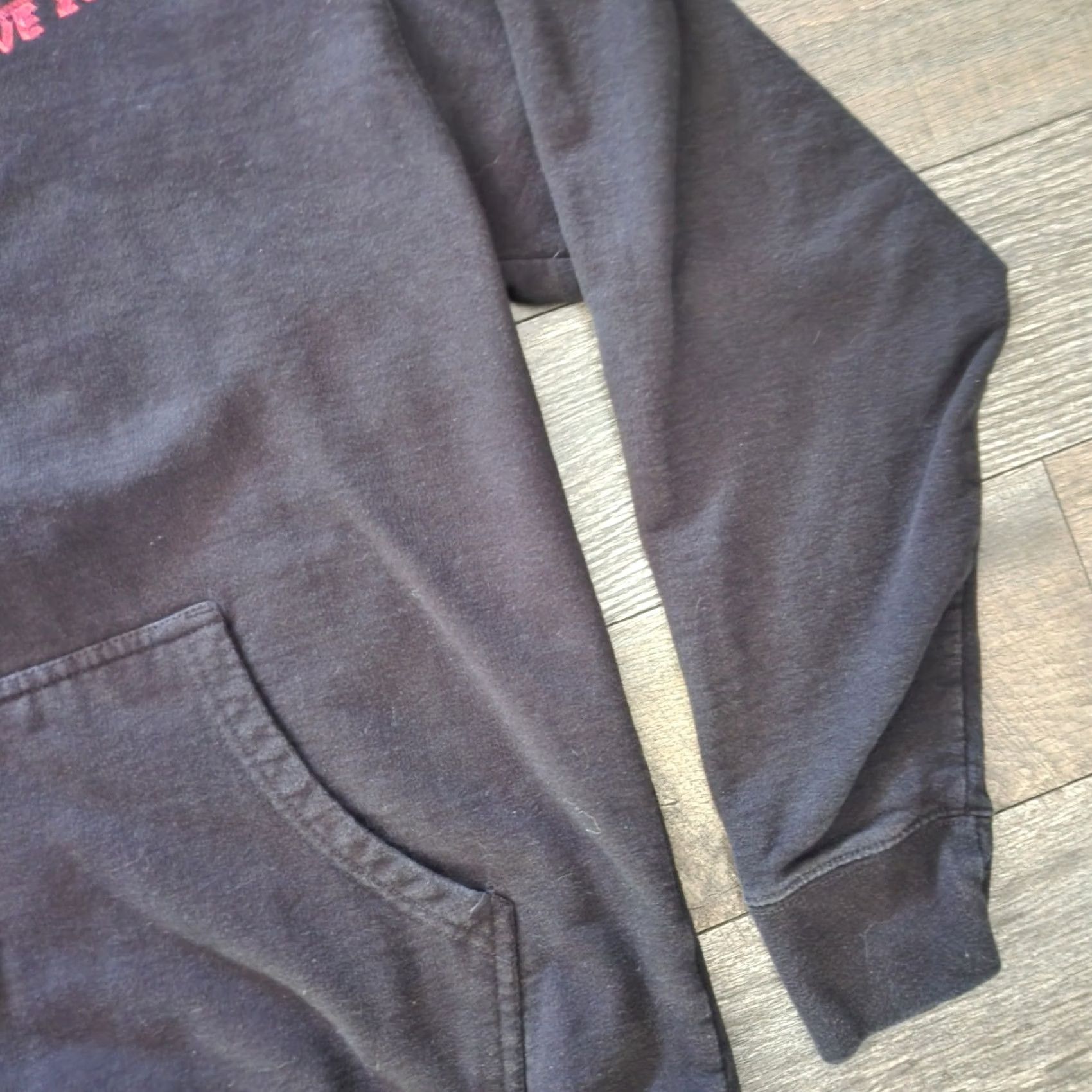 Vintage Cheer Live Tour 2022 Hoodie Large Black Double Sided Concert Merch Mens Pullover Hooded Pockets Graphic Print Logo Size US L / EU 52-54 / 3 - 6 Thumbnail