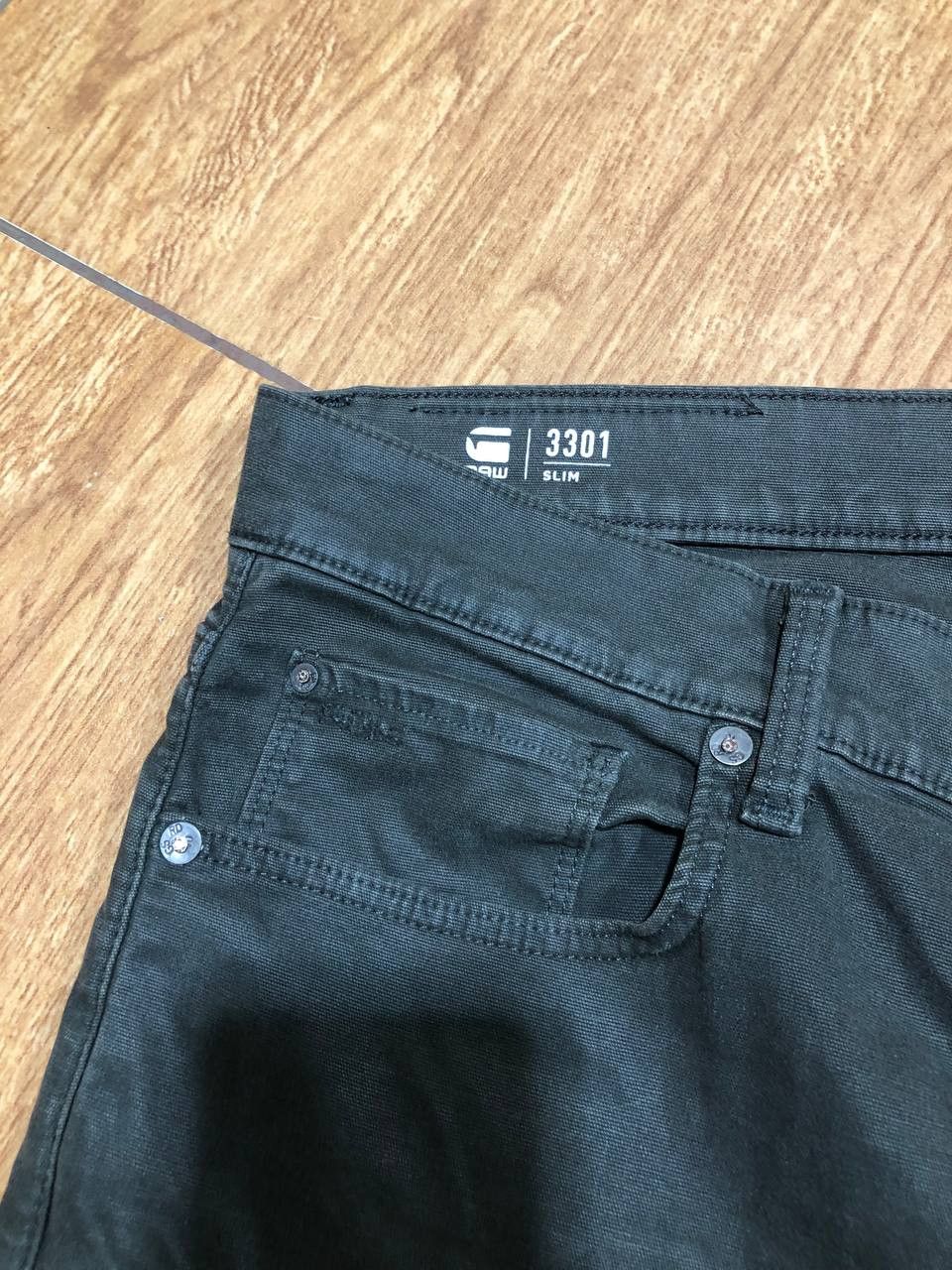G-Star G-Star Raw 3301 Classic Slim Fit Jeans streetwear Size US 34 / EU 50 - 19 Thumbnail