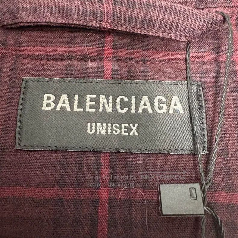 Balenciaga Balenciaga Shirt sweatshirt hybrid zip-up surf print faux Size US M / EU 48-50 / 2 - 3 Thumbnail
