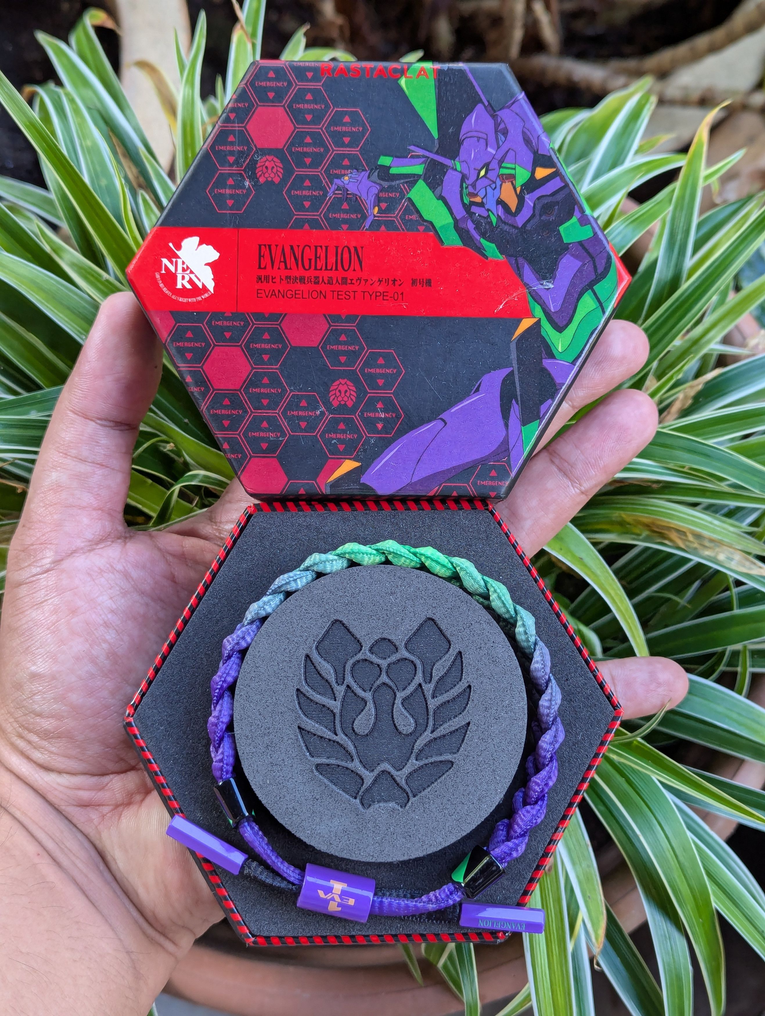 Evangelion Anime Official Bracelet Type 01 Unit 01
