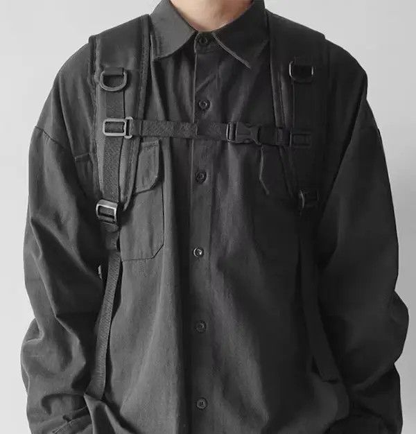 Japanese Brand Fashion utility grunge backpack aesthetic Size ONE SIZE - 4 Thumbnail