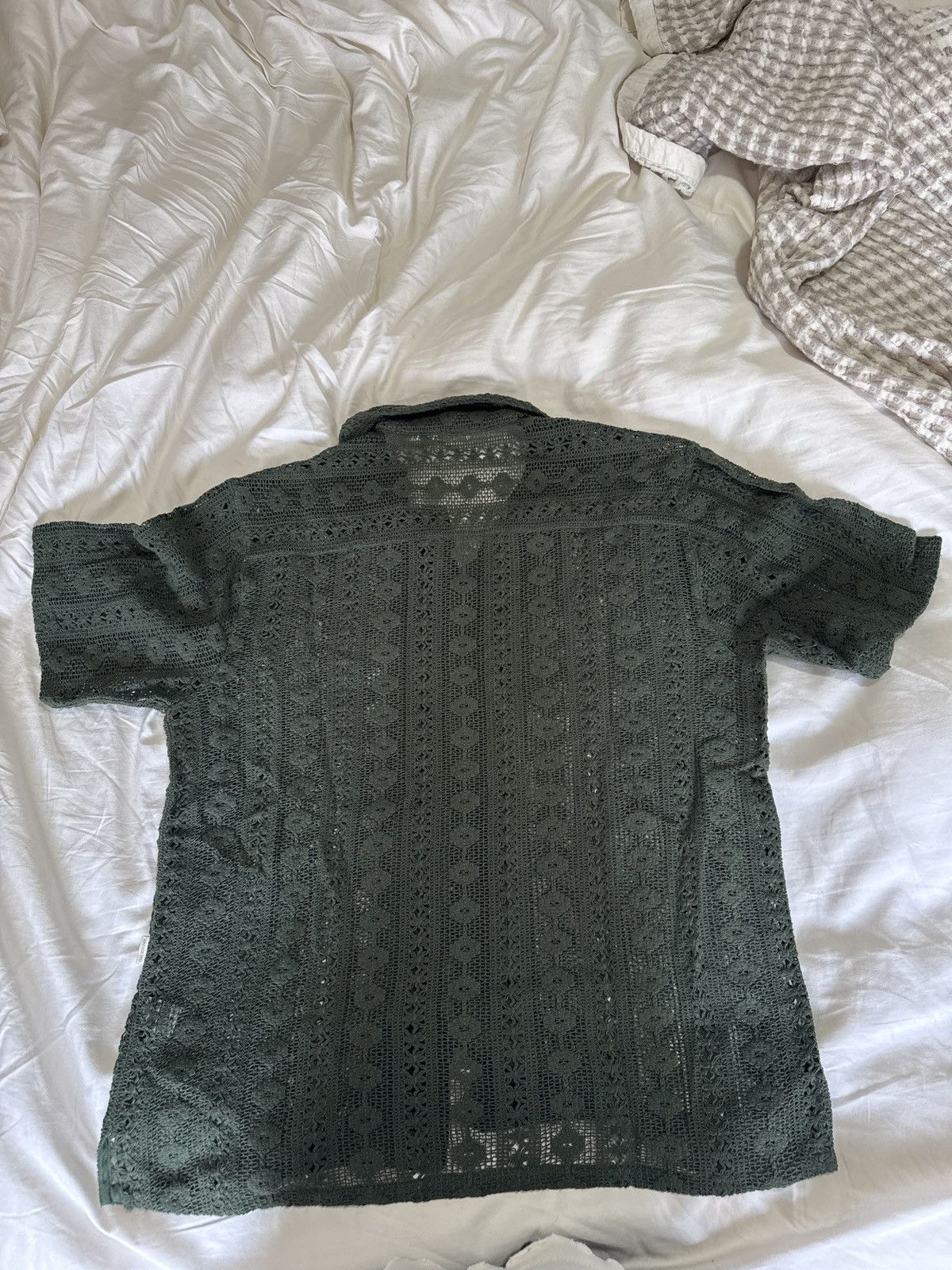 Aime Leon Dore ALD Crochet Knit Button Up Size US M / EU 48-50 / 2 - 5 Thumbnail