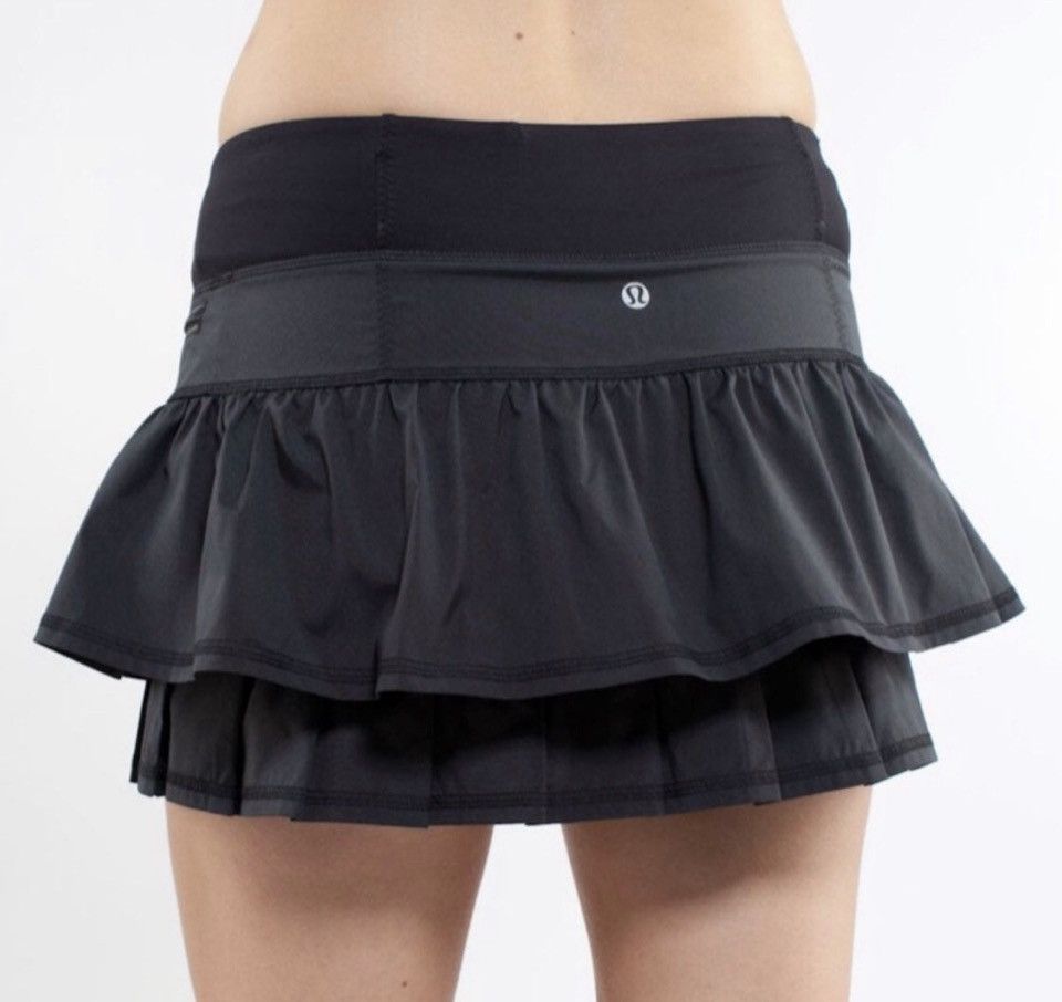 Lululemon Lululemon Rare Personal Run Your Heart Out Black skirt sz.8 Size 30" / US 8 / IT 44 - 11 Thumbnail