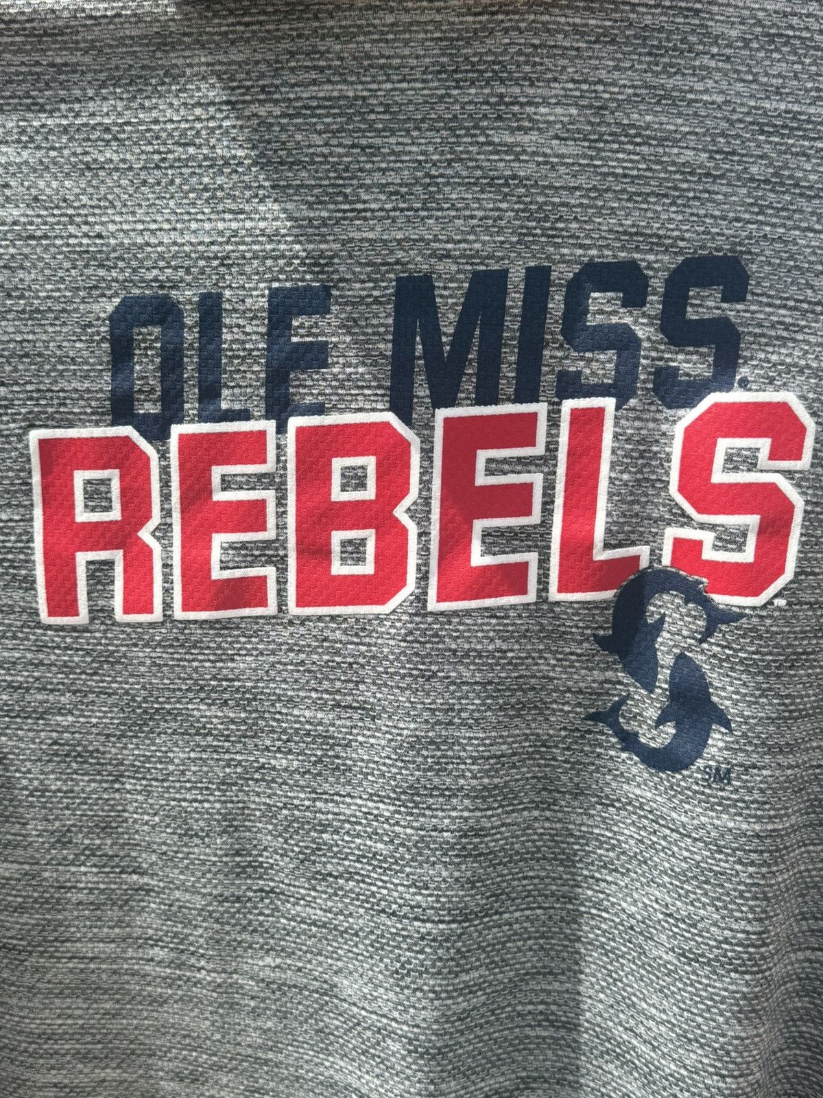 Champion Champion Ole Miss Rebels Hooded Top Shirt Mississippi Size US XL / EU 56 / 4 - 3 Thumbnail