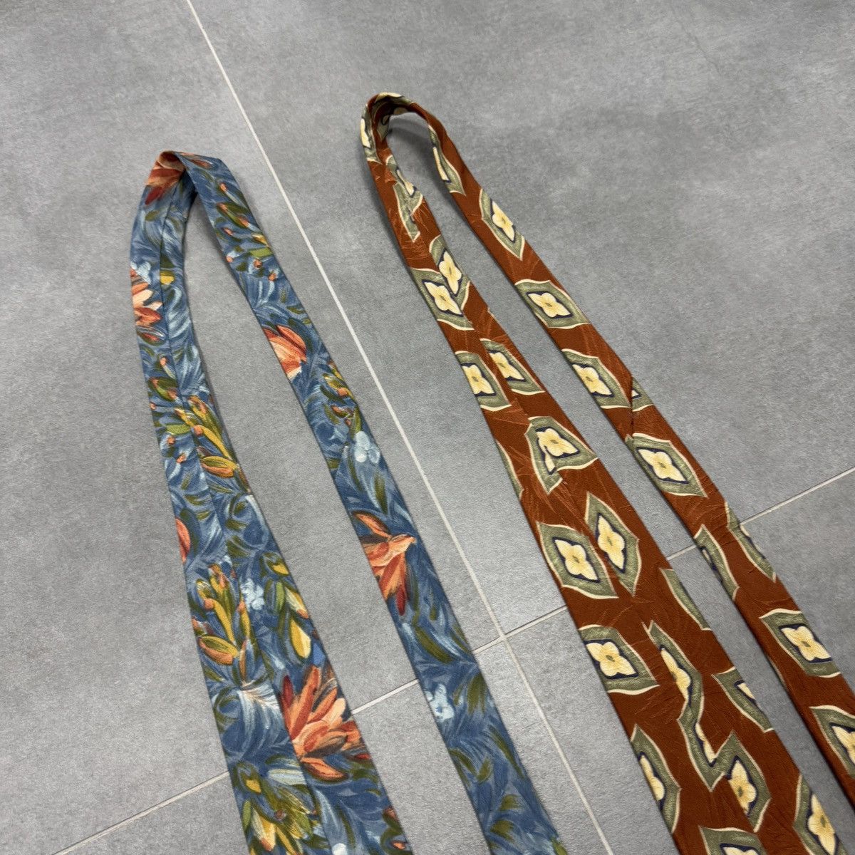 Hugo × Hugo Boss × Vintage Vintage Hugo Boss Silk Ties x2 Size ONE SIZE - 15 Thumbnail