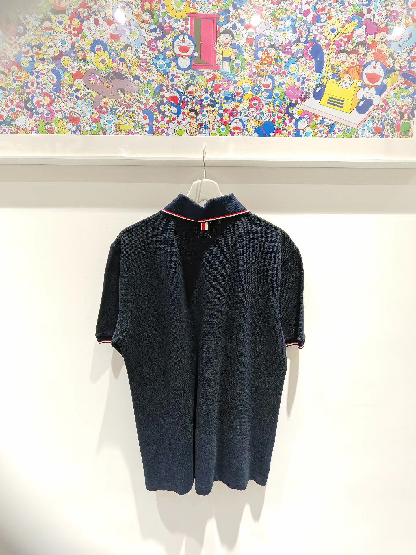 Thom Browne THOM BROWNE Striped Short Sleeve Polo Shirt Q15 Size US L / EU 52-54 / 3 - 2 Thumbnail