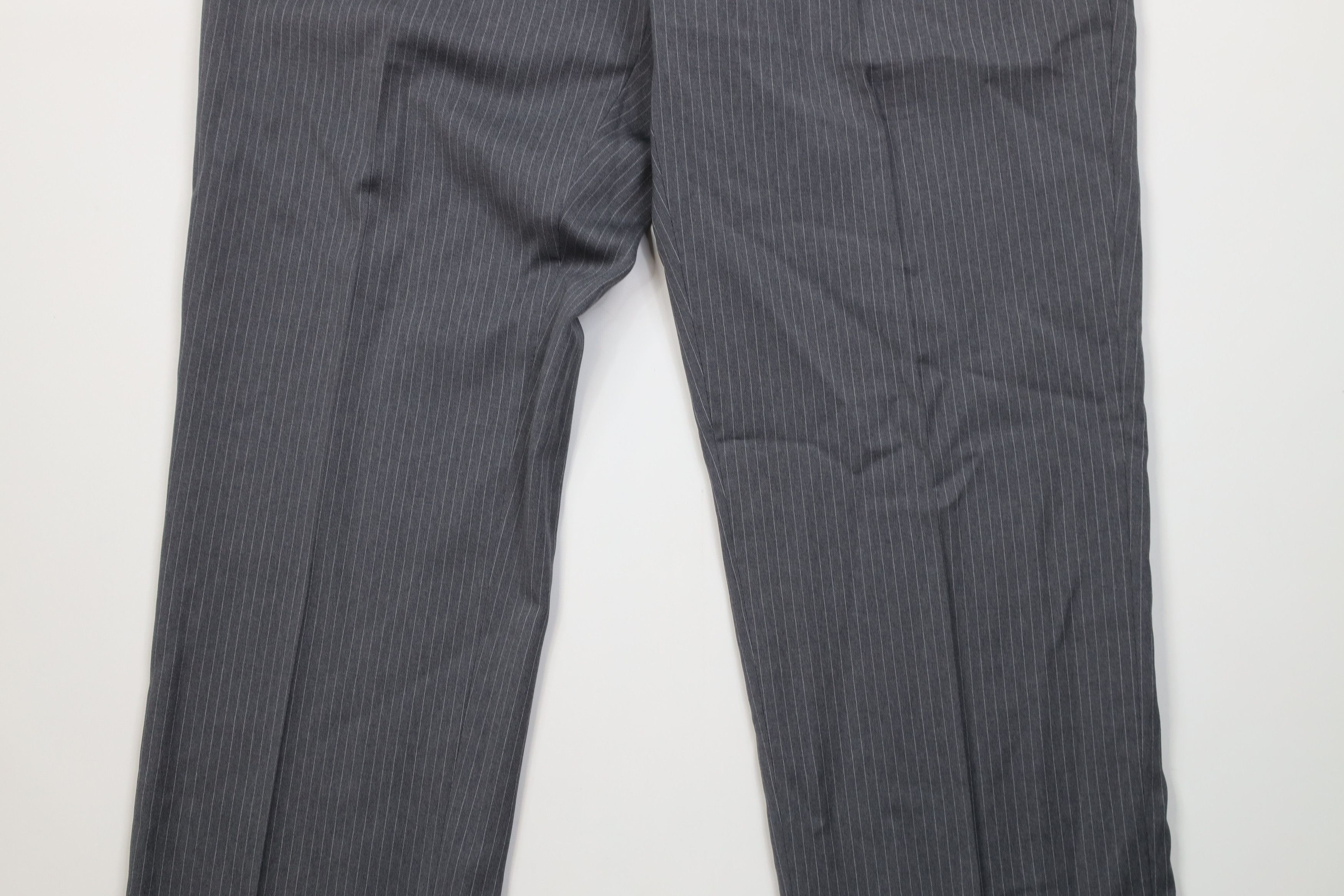 Tommy Hilfiger Vintage 90s Tommy Hilfiger Pinstriped Wide Leg Chino Pants Size US 36 / EU 52 - 3 Thumbnail