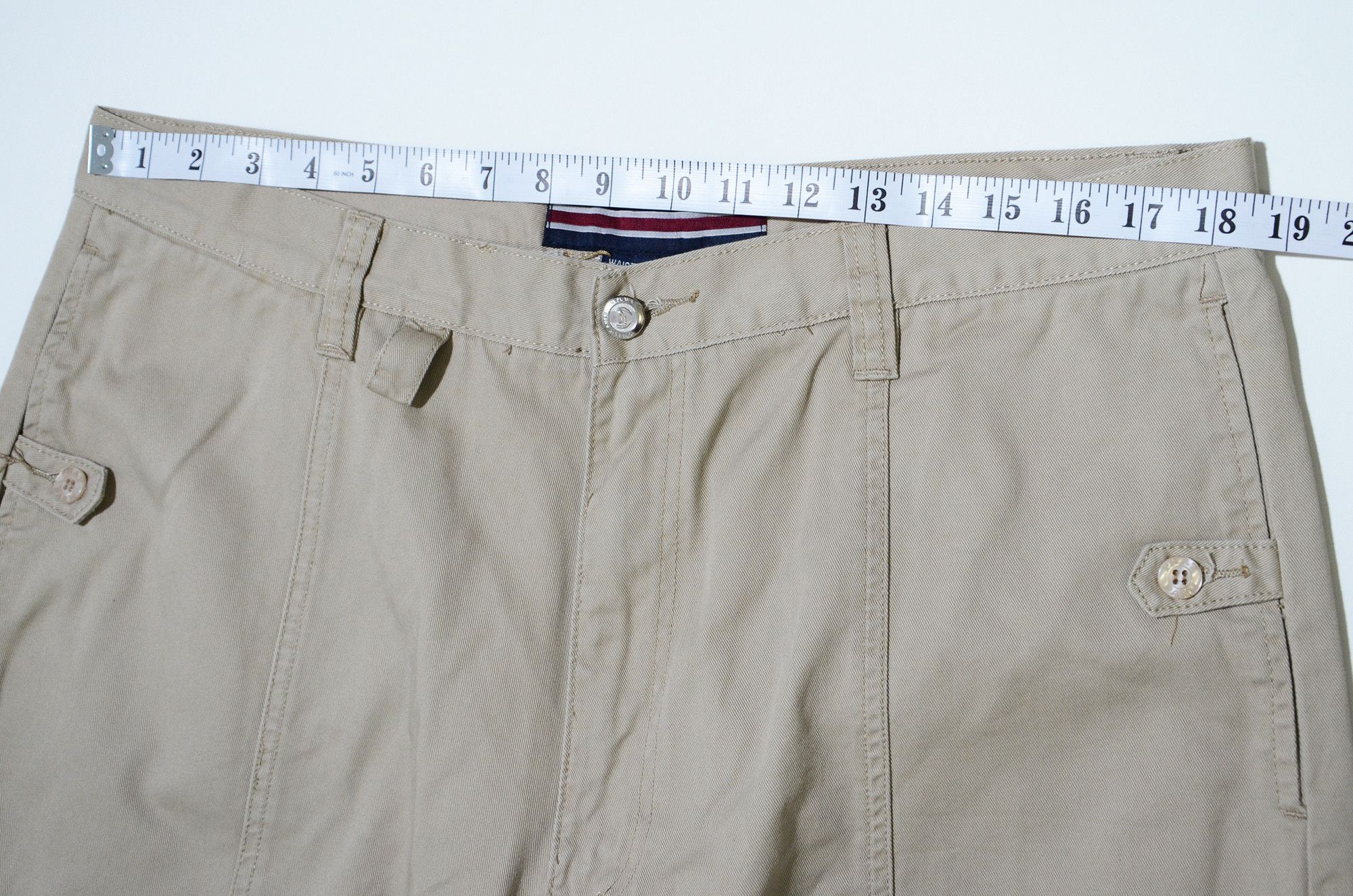 Phat Farm Phat Farm W36 Beige Cargo Shorts 90s Hip Hop Streetwear Size US 36 / EU 52 - 14 Thumbnail