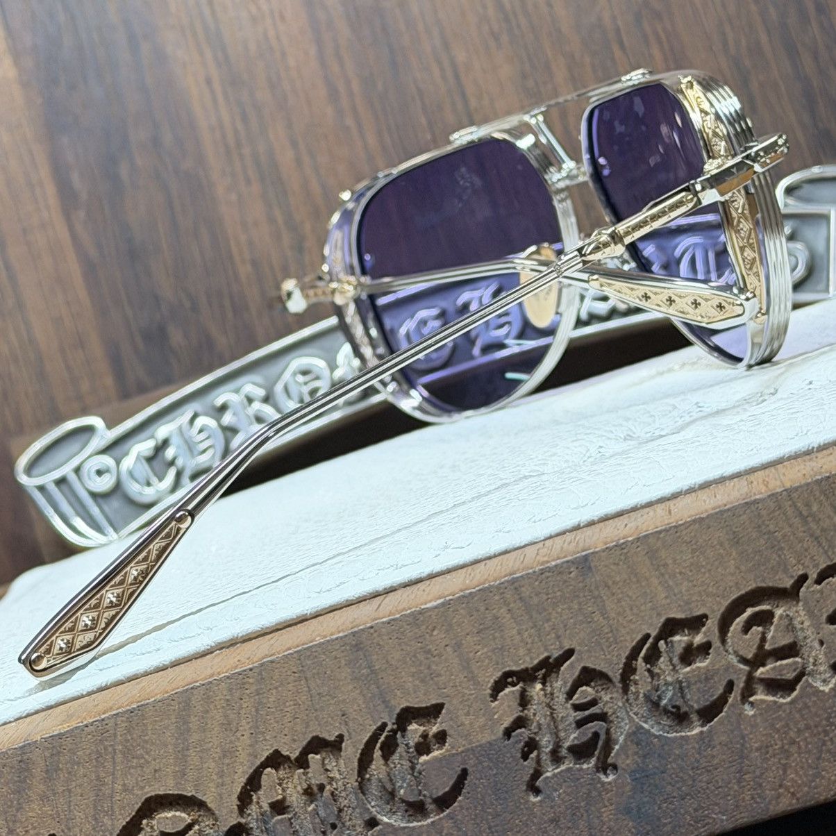 Chrome Hearts Chrome Hearts BOXEBEN 1/1 Sunglasses Size ONE SIZE - 12 Thumbnail