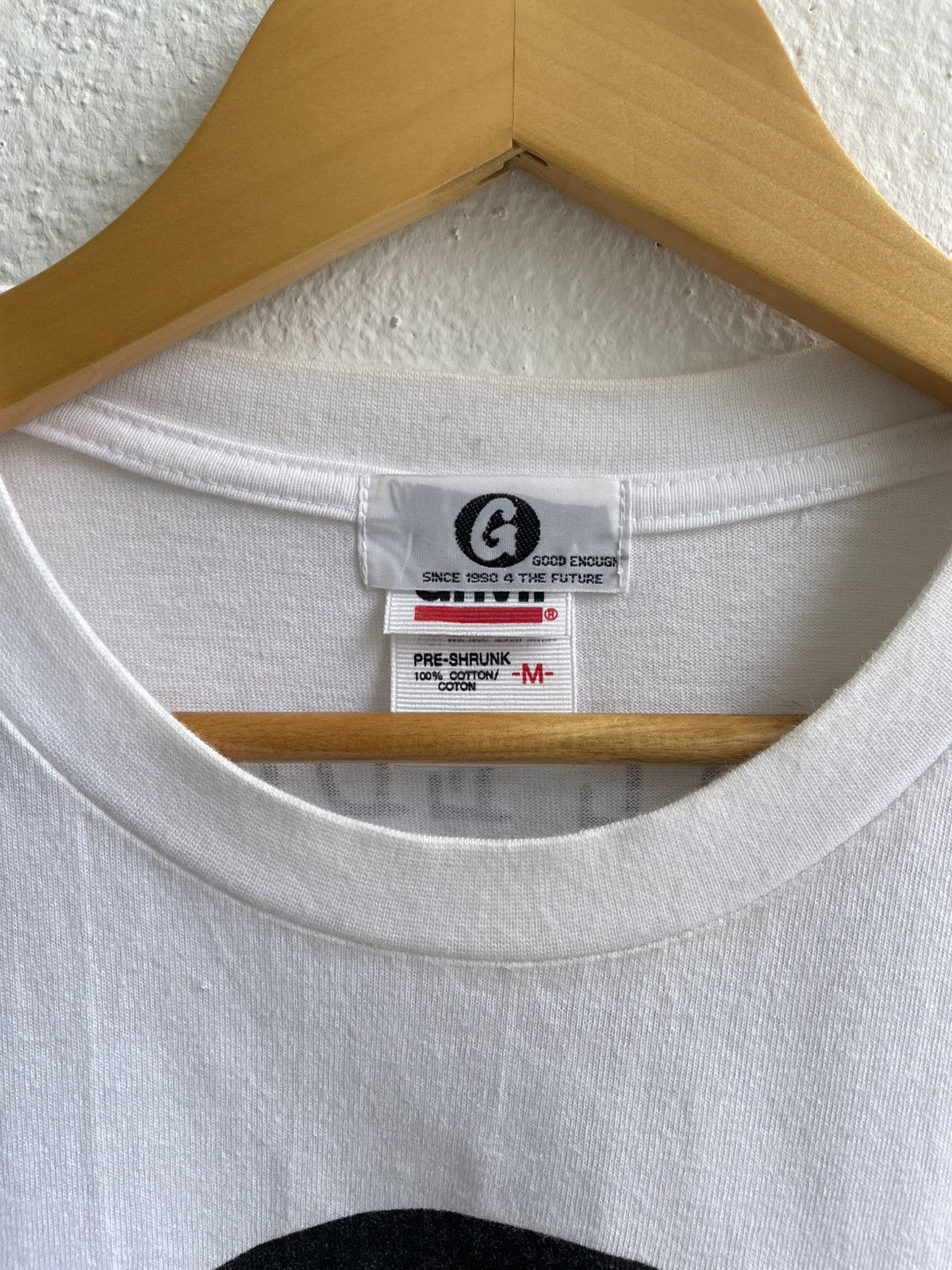 本日特価【超希少サイズ】グッドイナフEND RACISM 1991 Vintage GOODENOUGH SPECIAL EDITION 4 END RACISM 1991 Shirts