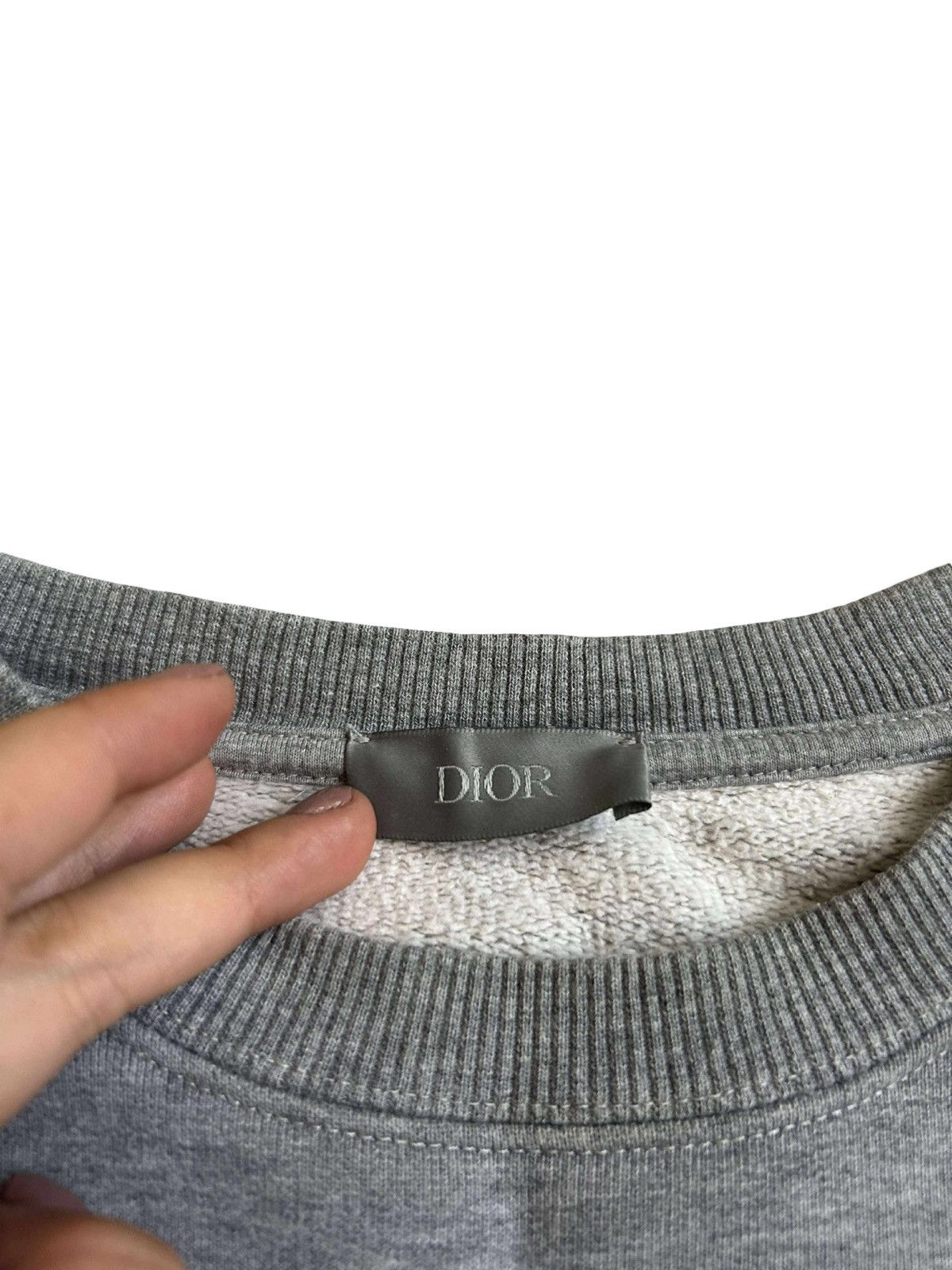 Dior Dior CD Grey Sweater Size US L / EU 52-54 / 3 - 2 Thumbnail