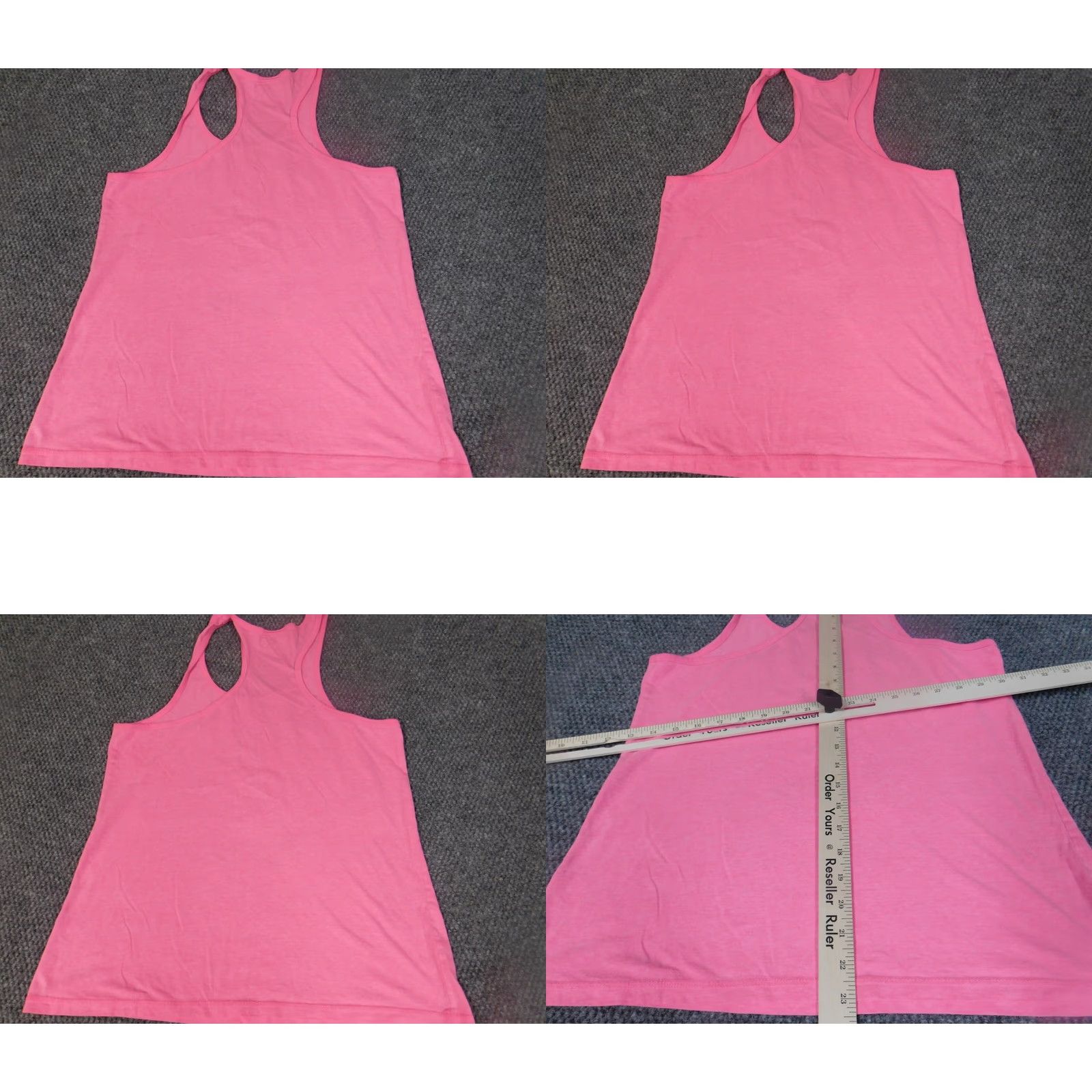 Vintage Bobbie Brooks Womens Tank L Pink Stretch Crew Neck Pullover Casual Basic Regular Size L / US 10 / IT 46 - 8 Thumbnail