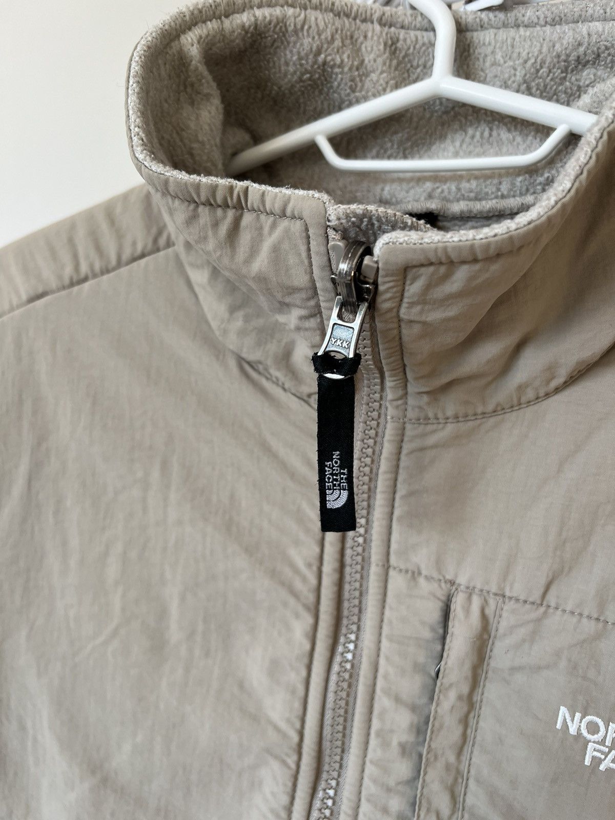 The North Face × Vintage The North Face Denali zip up Beige Fleece Y2K Size M / US 6-8 / IT 42-44 - 5 Thumbnail